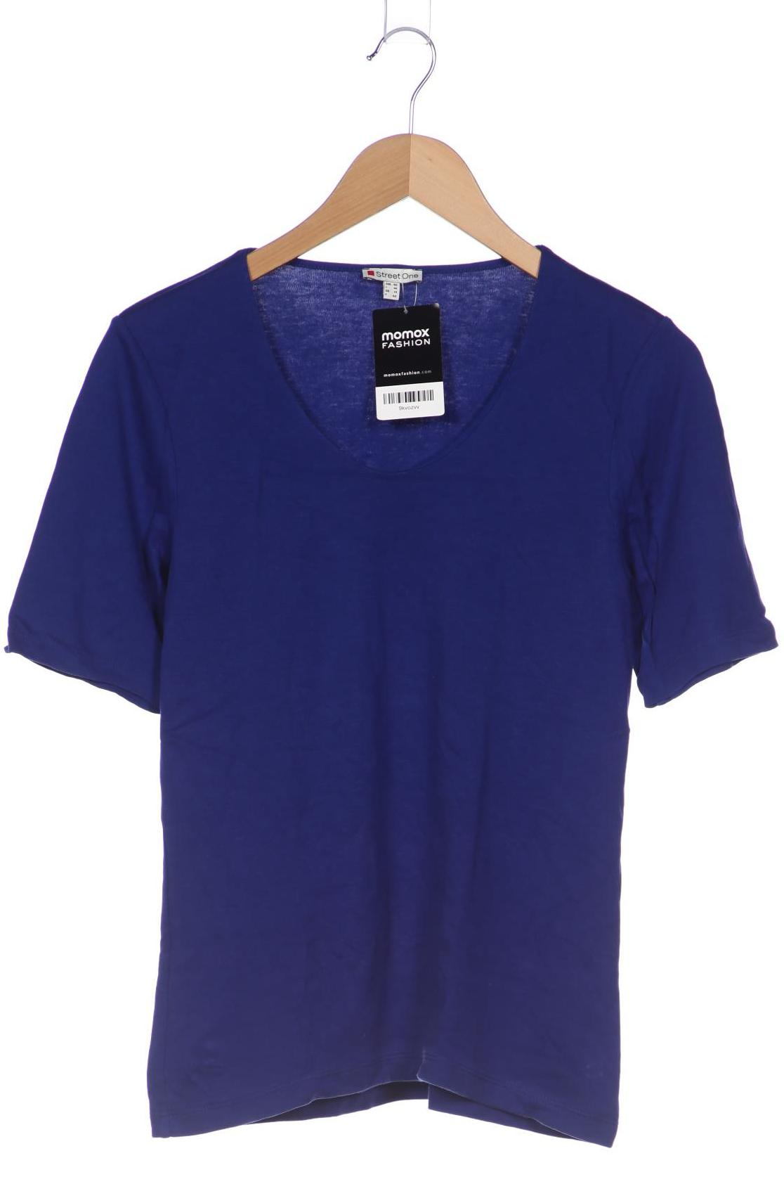 

Street One Damen T-Shirt, blau, Gr. 40