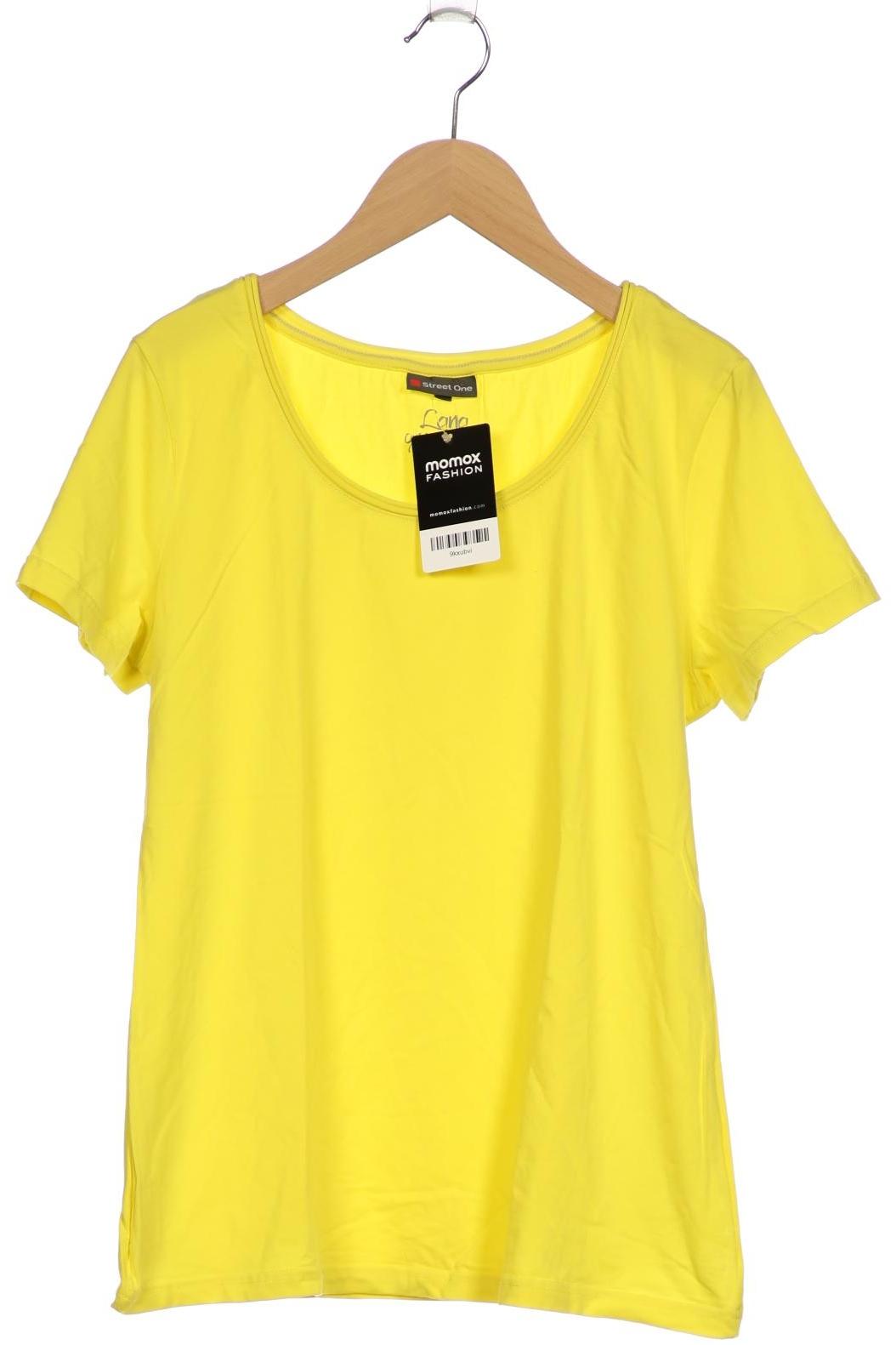 

Street One Damen T-Shirt, gelb, Gr. 42