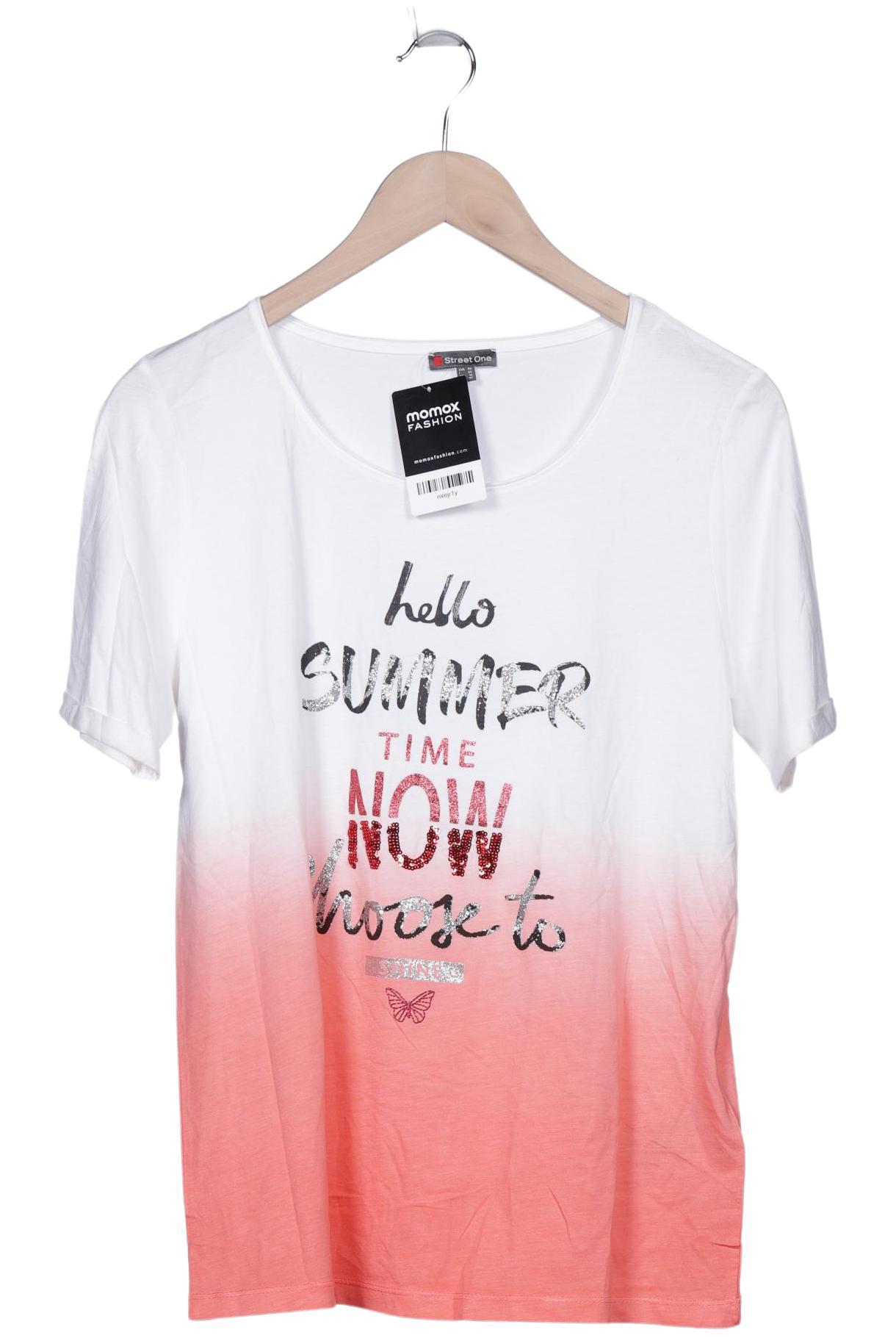 

Street One Damen T-Shirt, pink, Gr. 40
