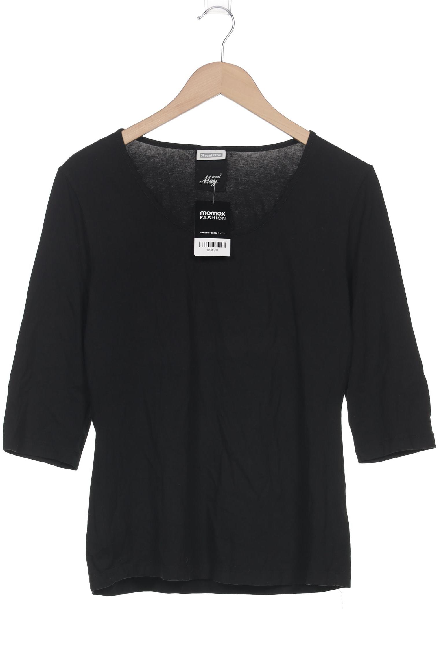 

Street One Damen Langarmshirt, schwarz, Gr. 44