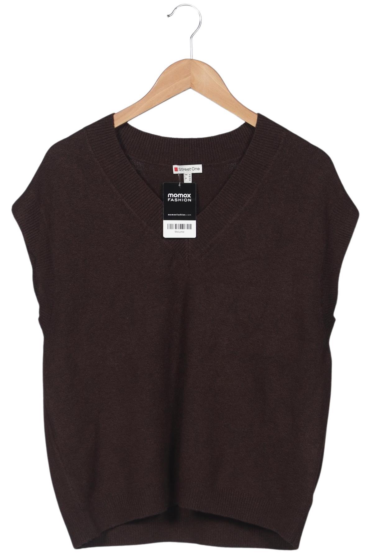 

Street One Damen Pullover, braun, Gr. 36