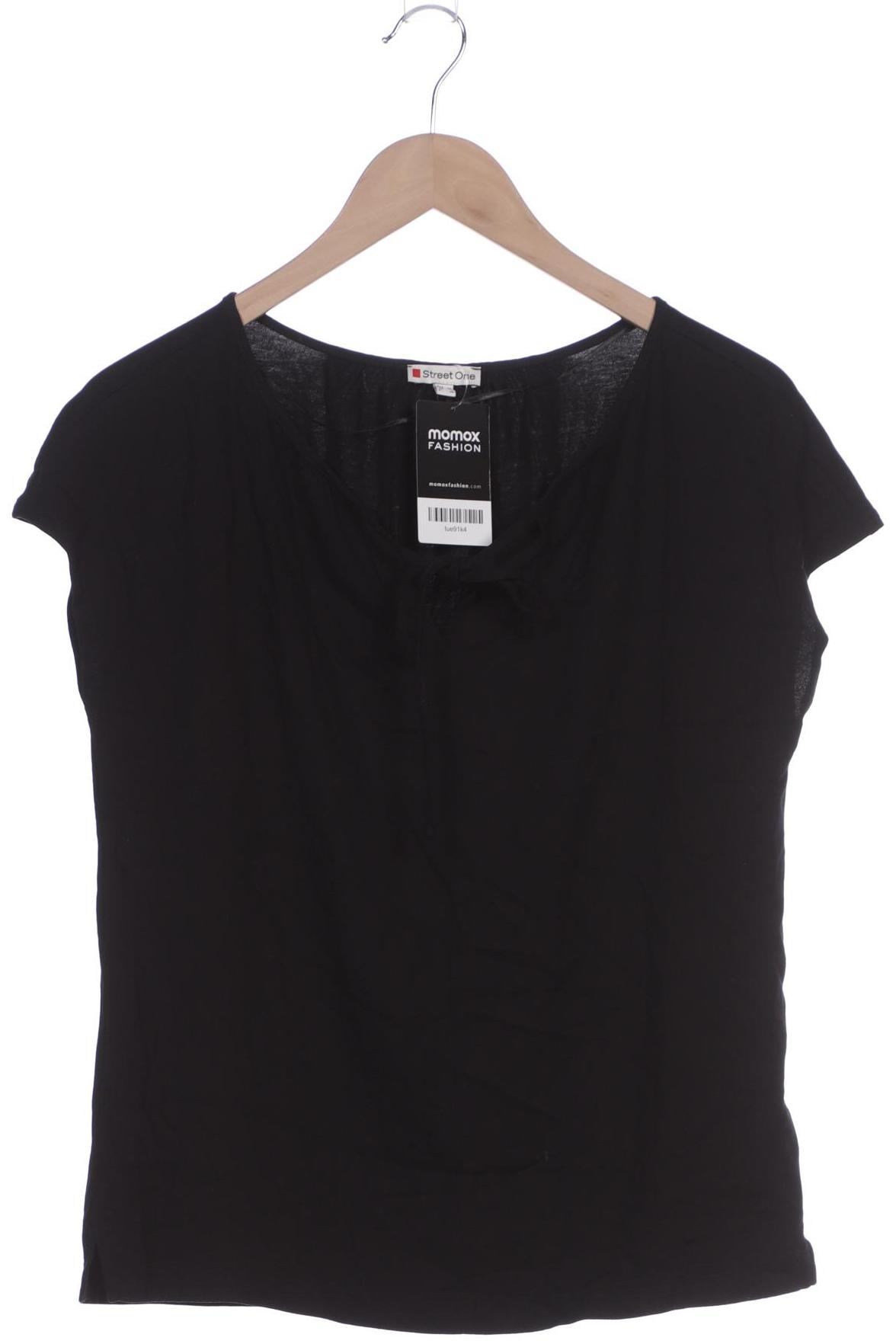 

Street One Damen T-Shirt, schwarz, Gr. 34