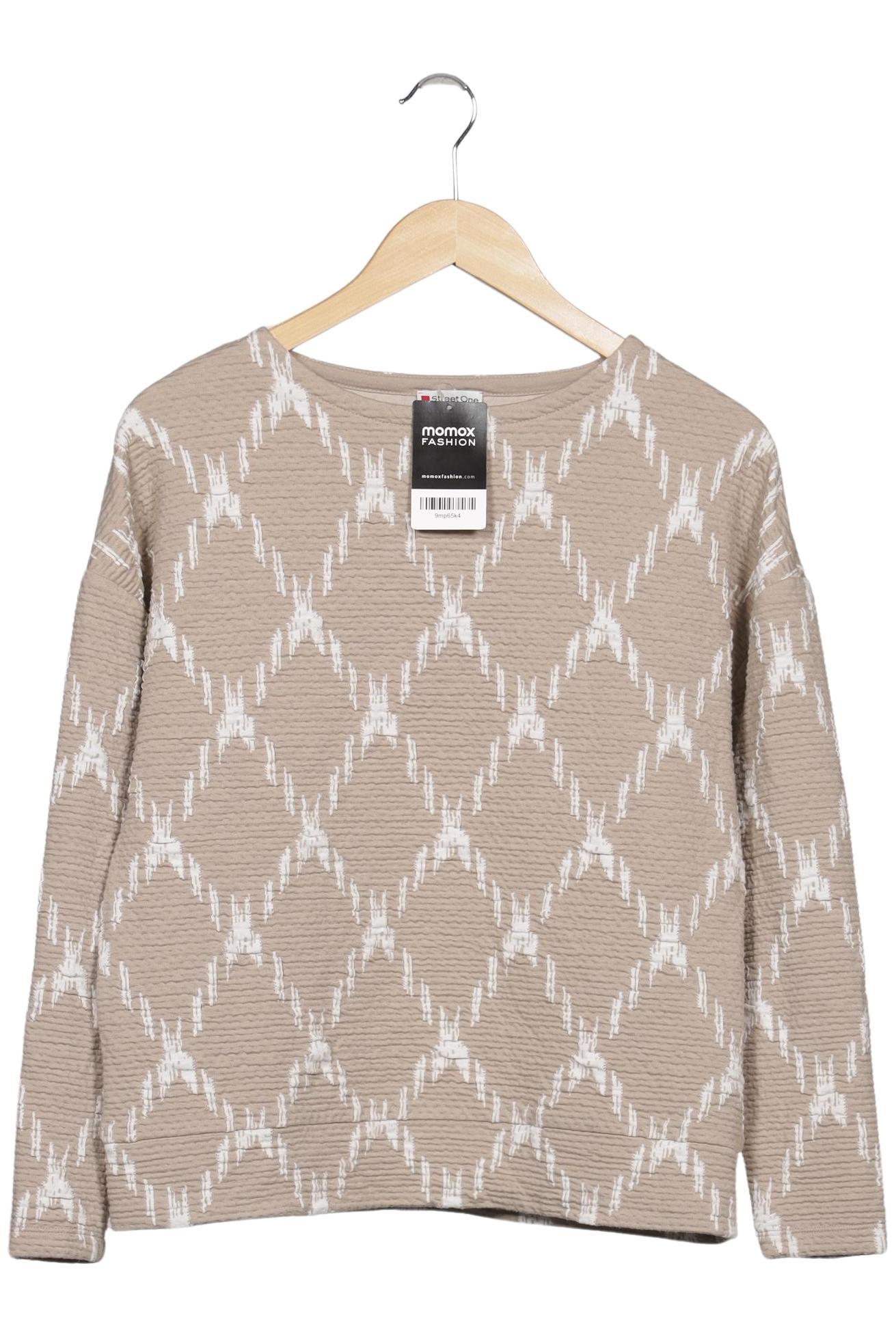 

Street One Damen Sweatshirt, beige, Gr. 36