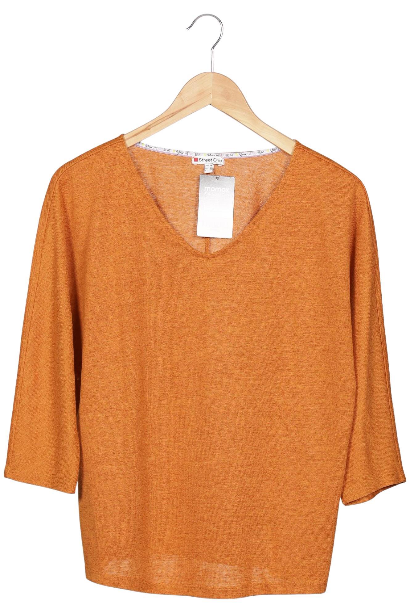 

Street One Damen Pullover, orange, Gr. 38
