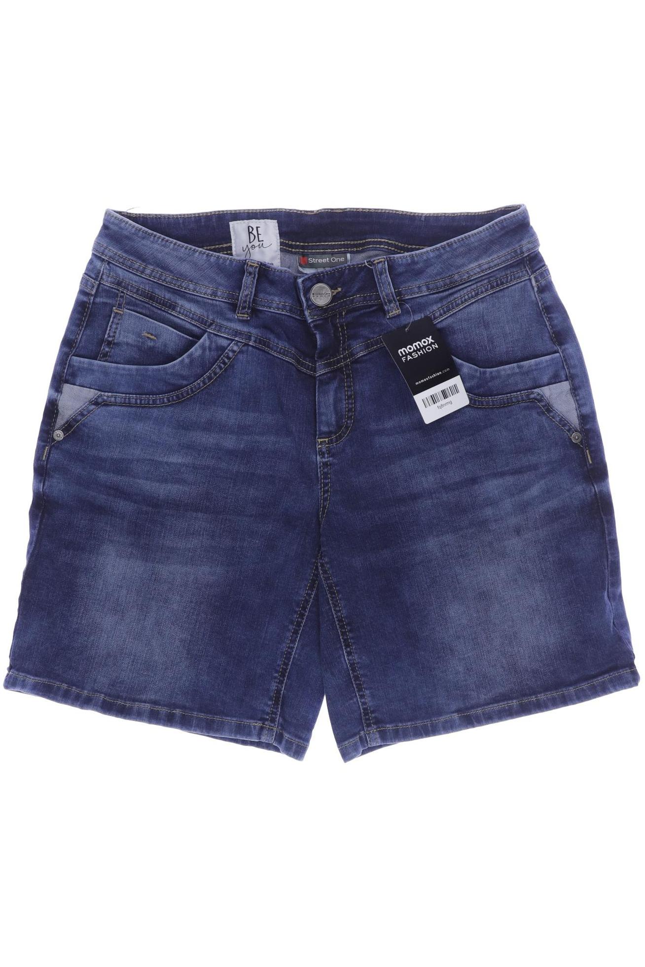 

Street One Damen Shorts, blau, Gr. 30