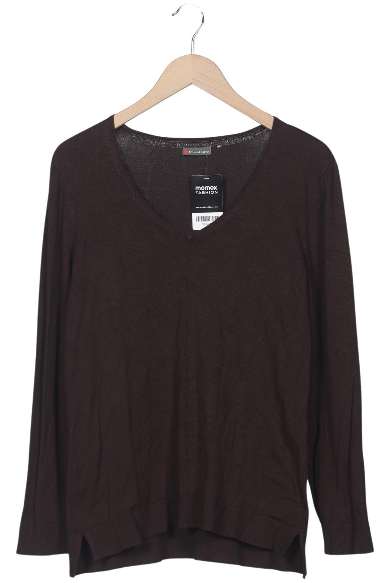 

Street One Damen Pullover, braun, Gr. 42