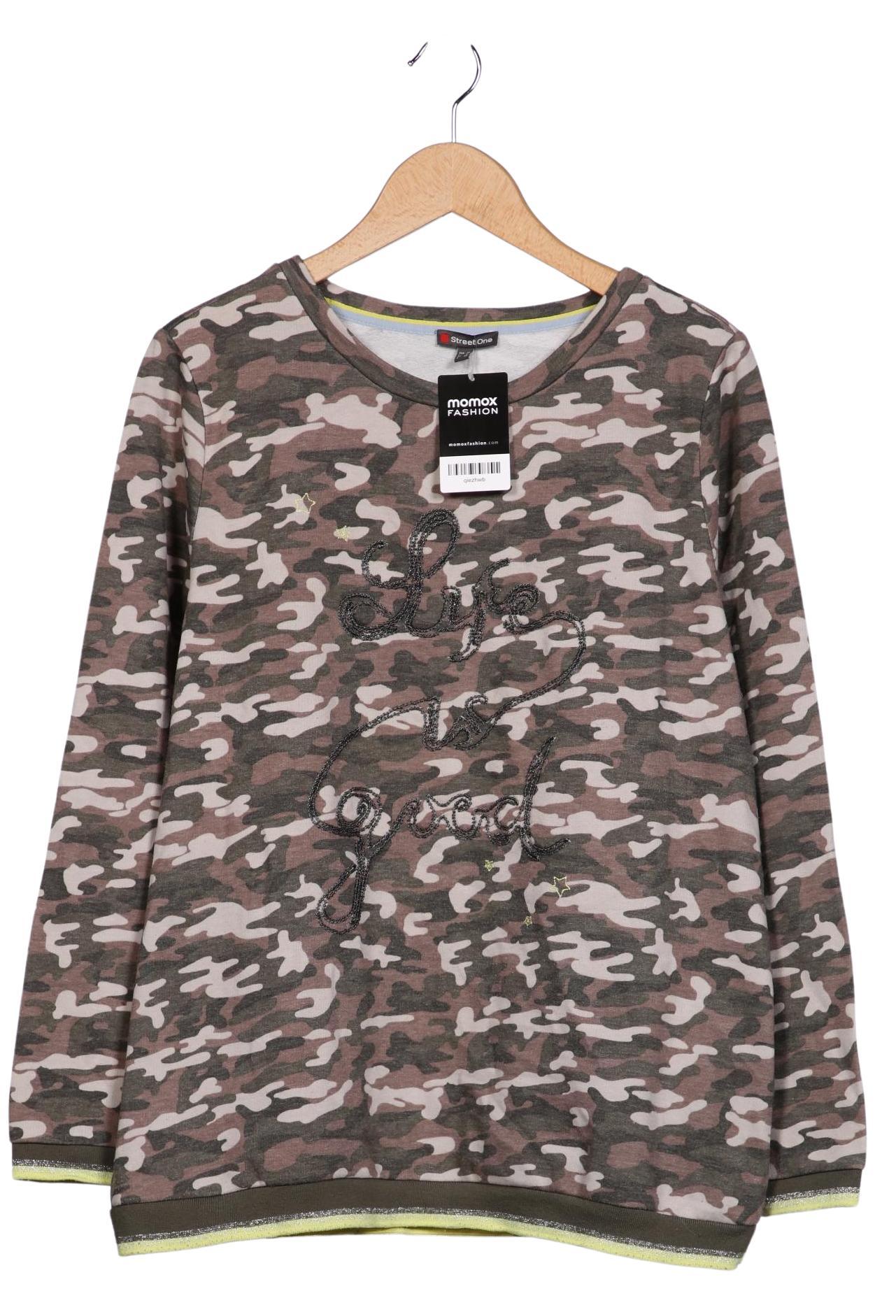 

Street One Damen Sweatshirt, grün, Gr. 44