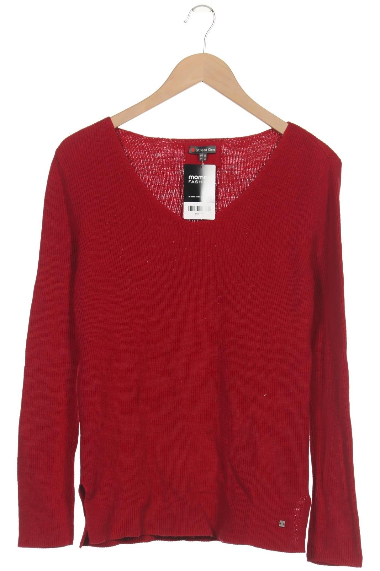

Street One Damen Pullover, rot, Gr. 38