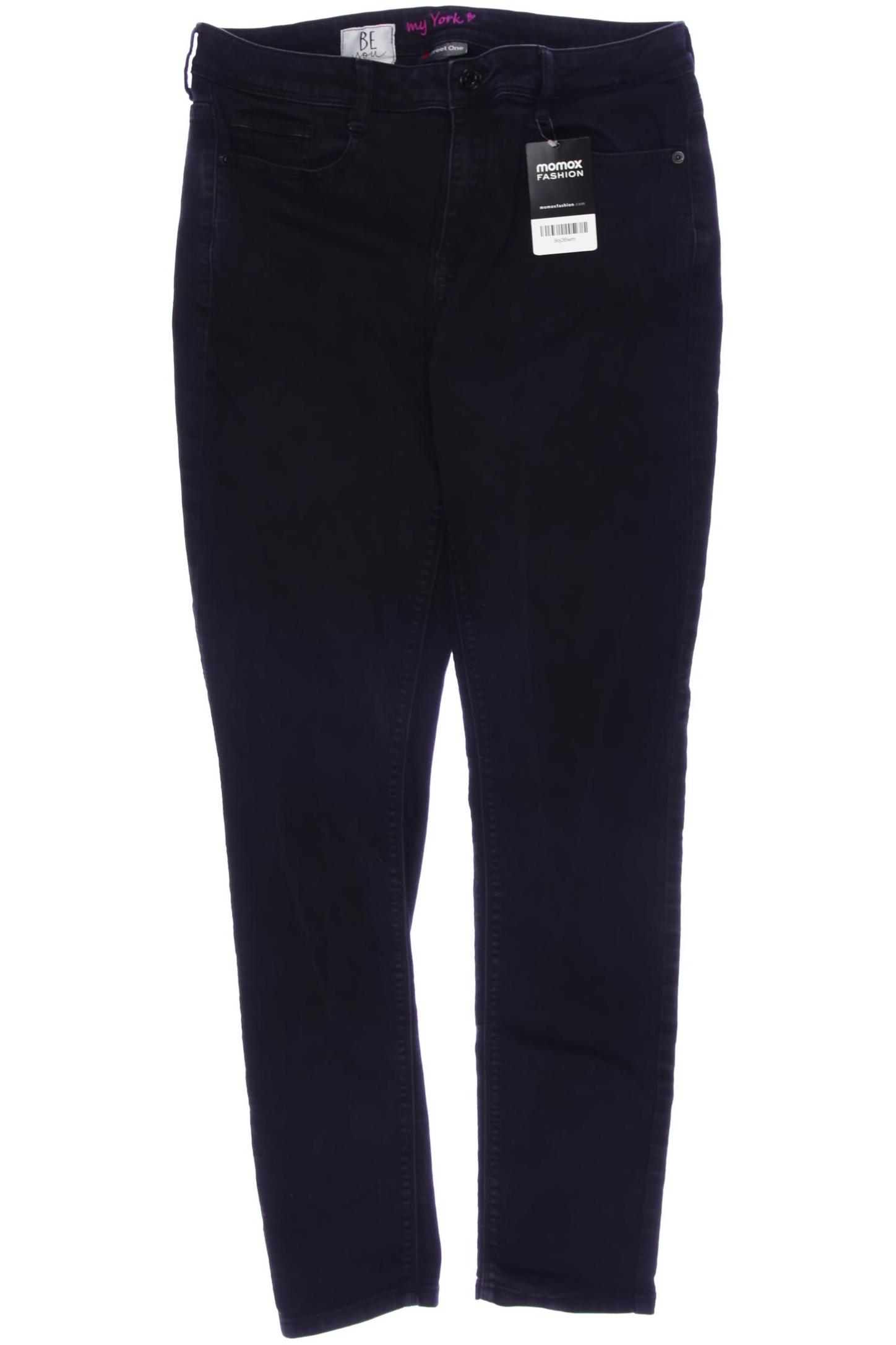 

Street One Damen Jeans, schwarz, Gr. 34