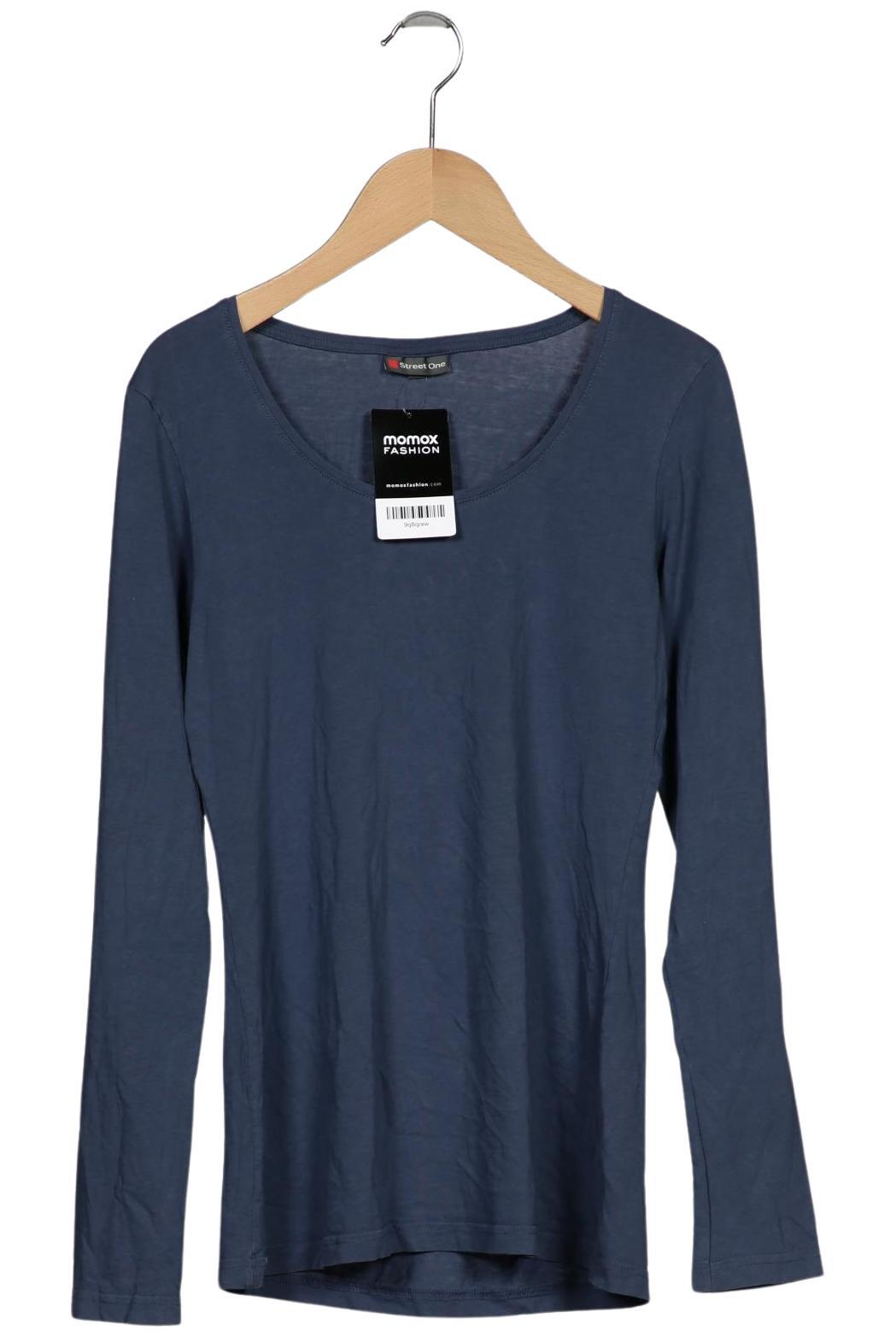 

Street One Damen Langarmshirt, marineblau, Gr. 36