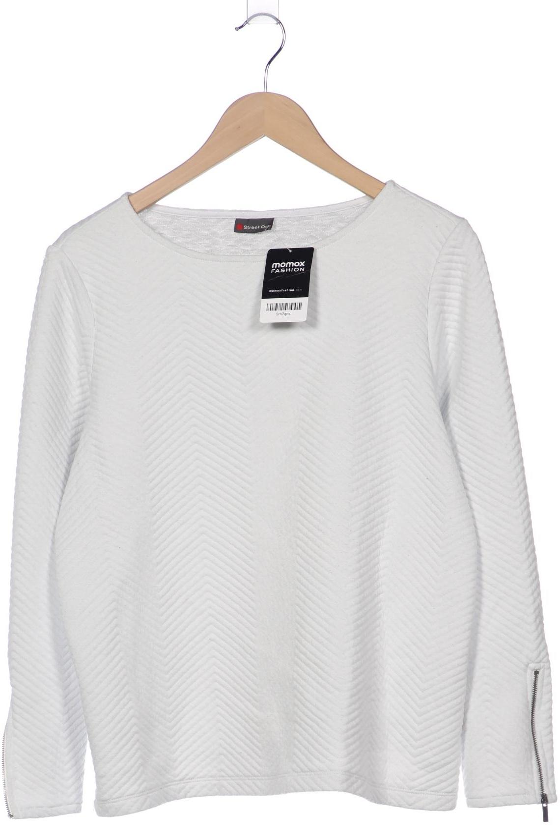 

Street One Damen Sweatshirt, weiß, Gr. 40