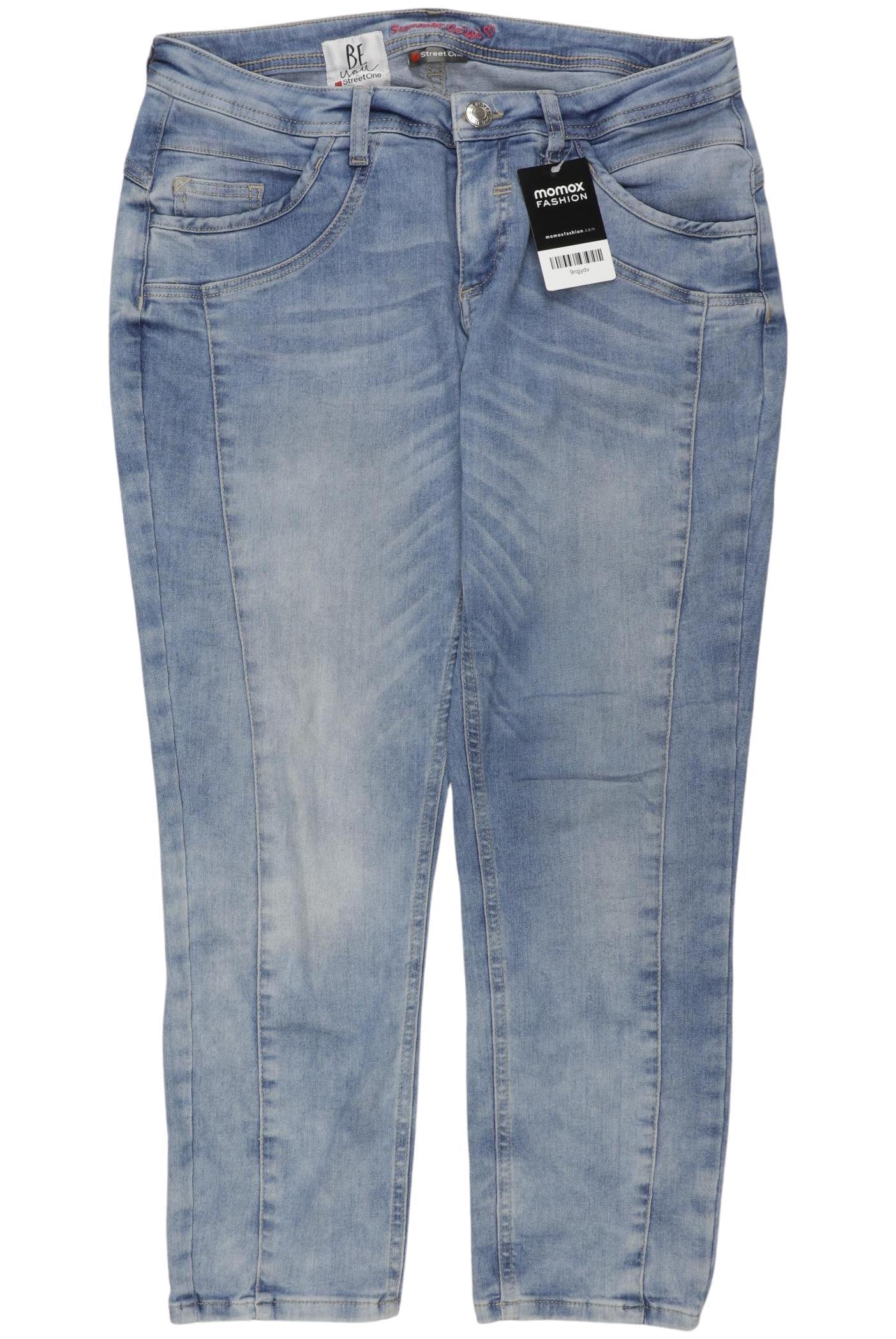 

Street One Damen Stoffhose, hellblau, Gr. 30