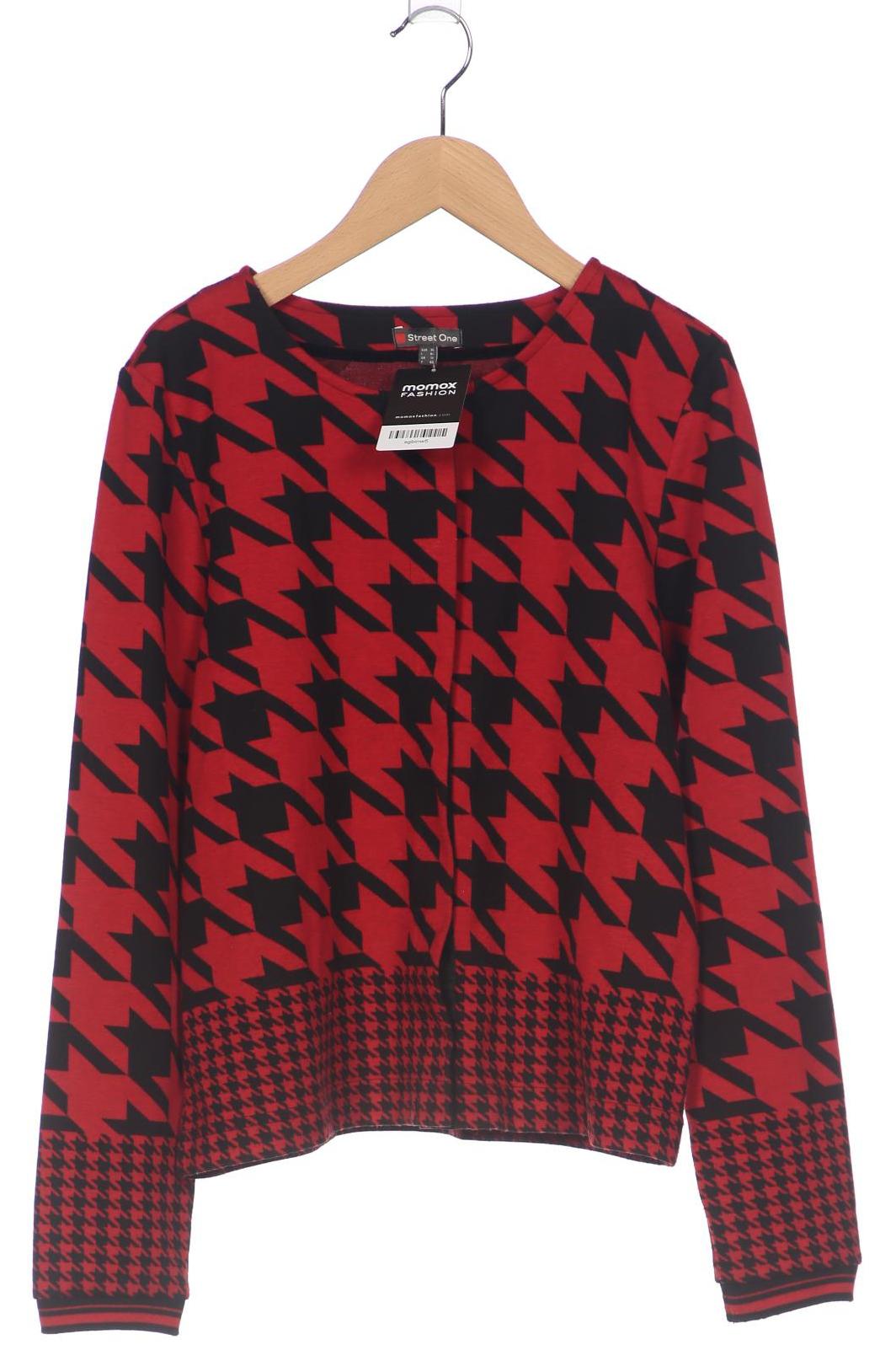 

Street One Damen Strickjacke, rot, Gr. 38