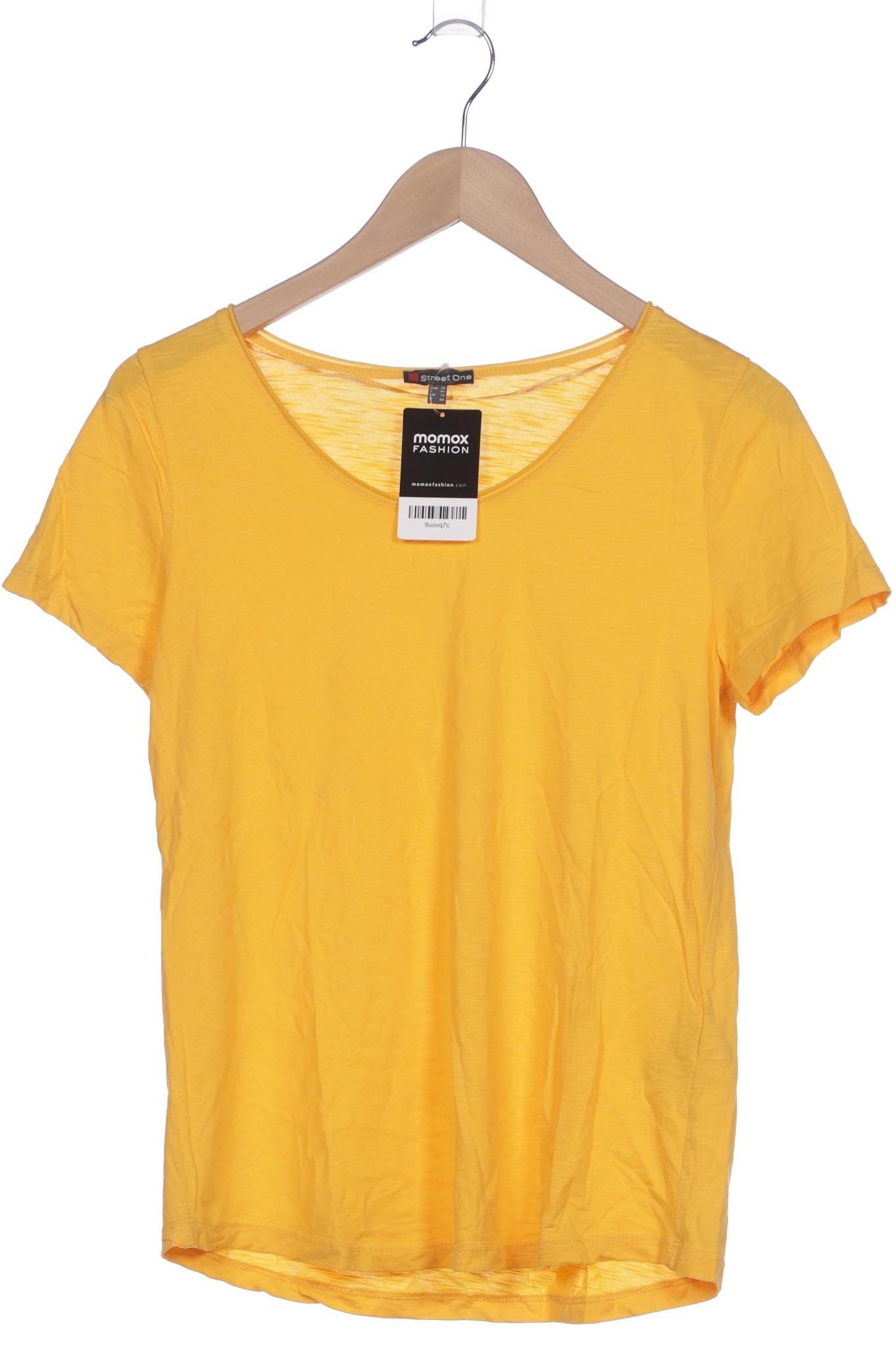 

Street One Damen T-Shirt, gelb, Gr. 38
