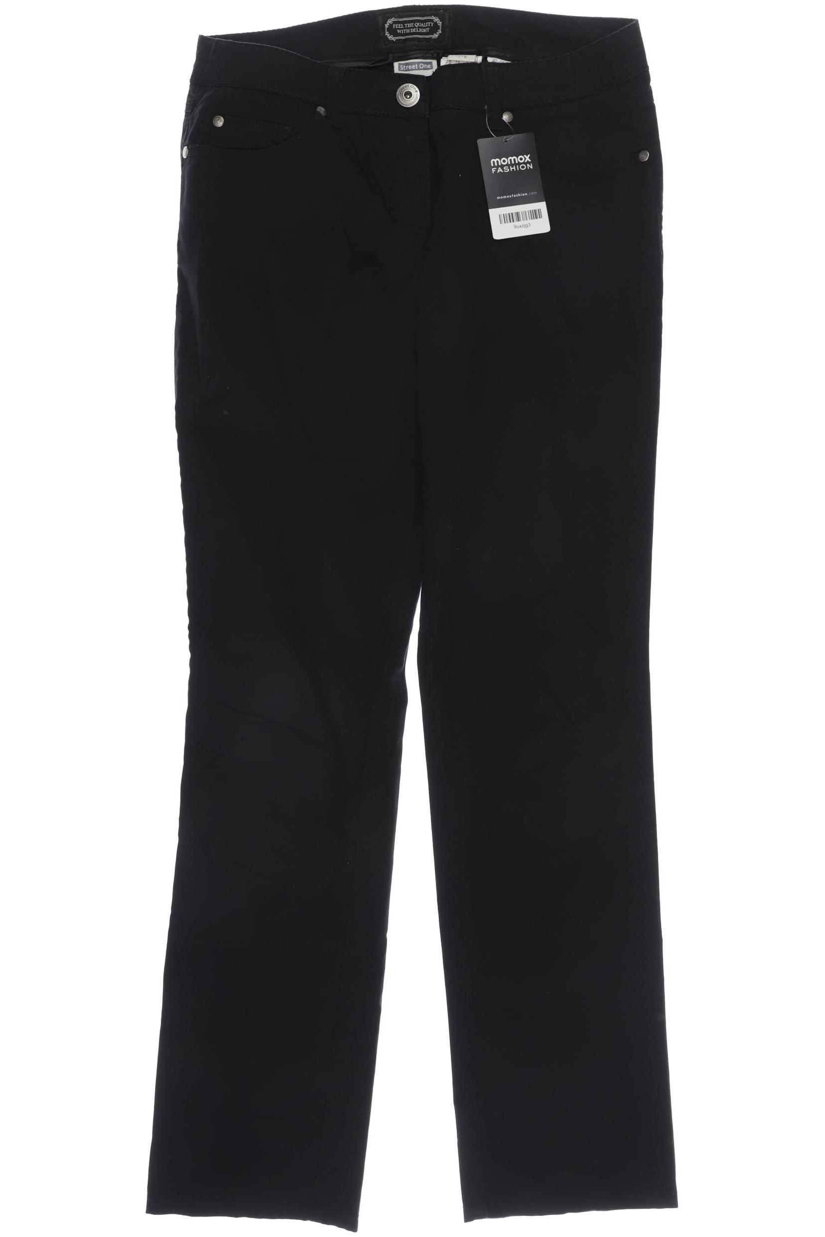 

Street One Damen Stoffhose, schwarz, Gr. 36