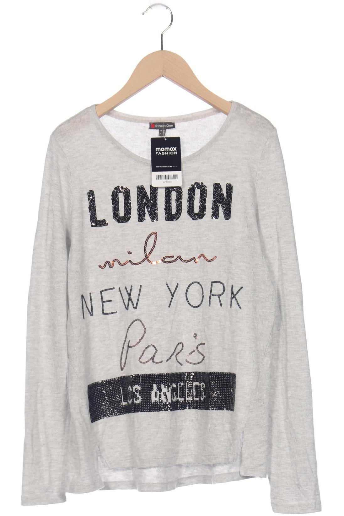 

Street One Damen Pullover, grau, Gr. 34