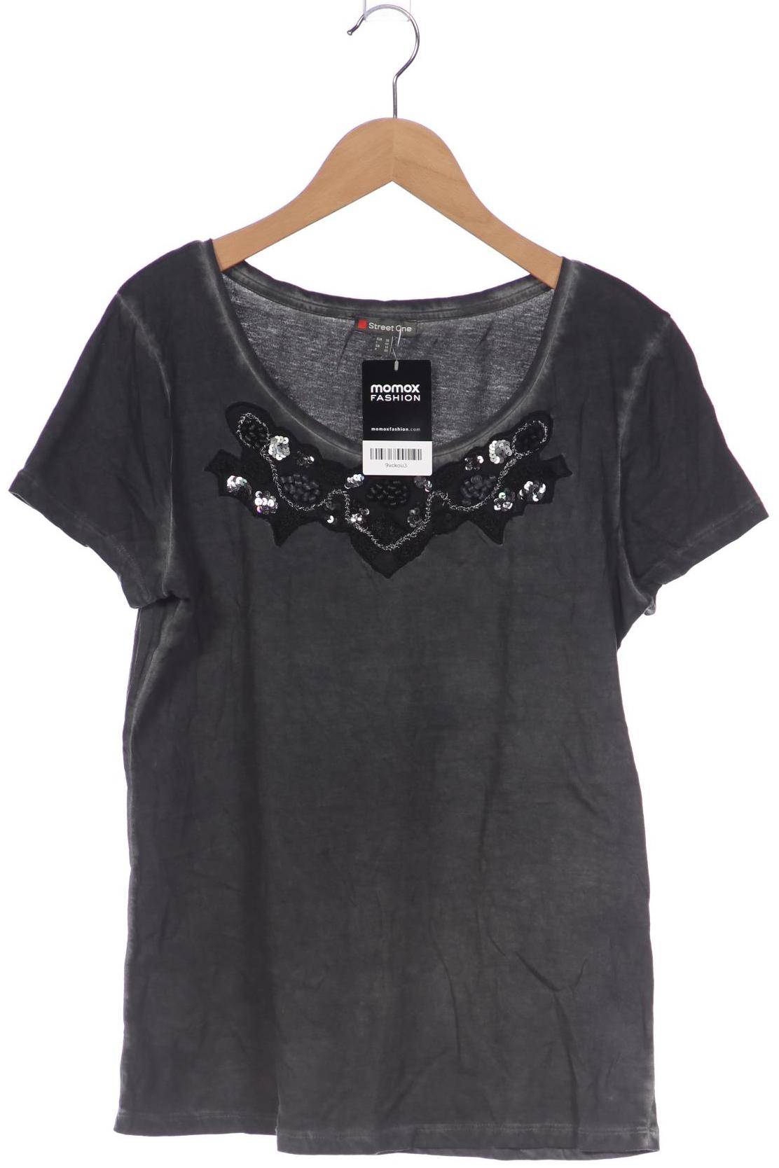 

Street One Damen T-Shirt, grau, Gr. 38