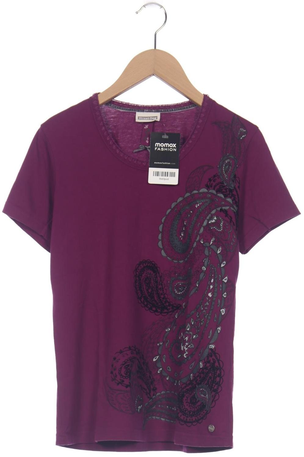 

Street One Damen T-Shirt, flieder, Gr. 38