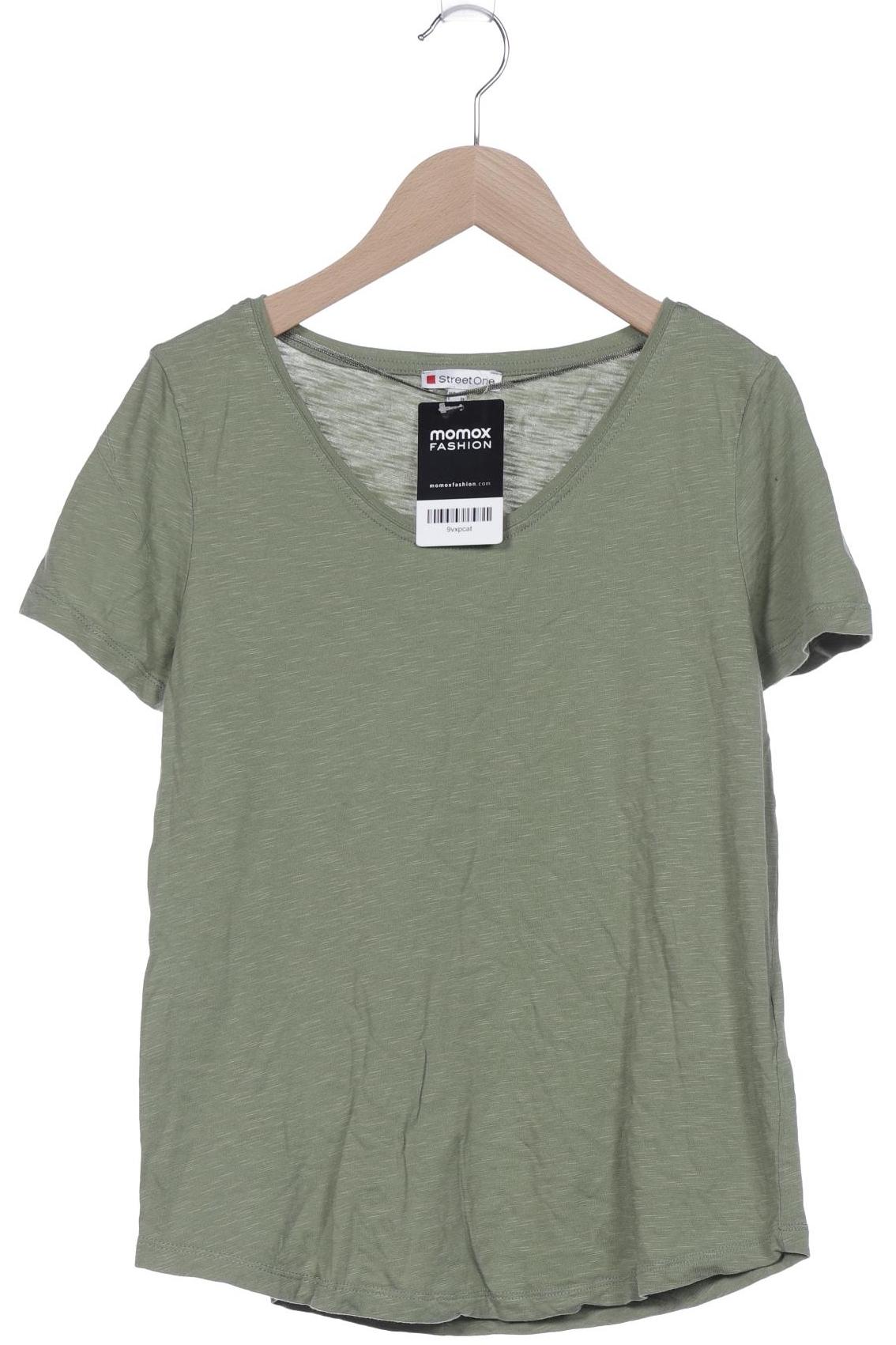 

Street One Damen T-Shirt, grün, Gr. 34