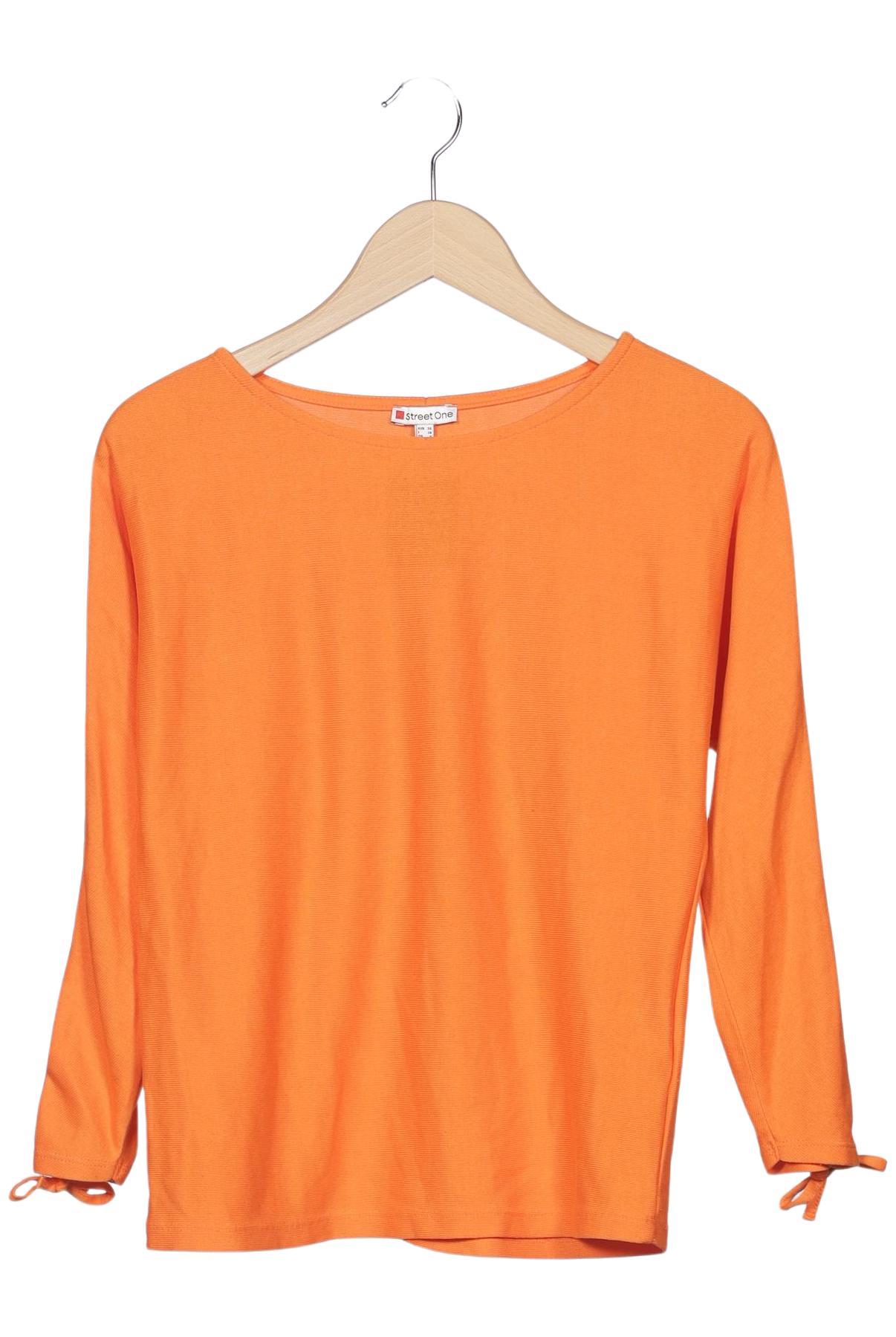 

Street One Damen Pullover, orange, Gr. 34