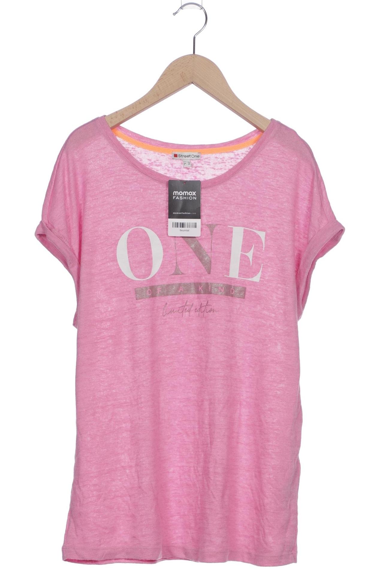 

Street One Damen T-Shirt, pink, Gr. 40