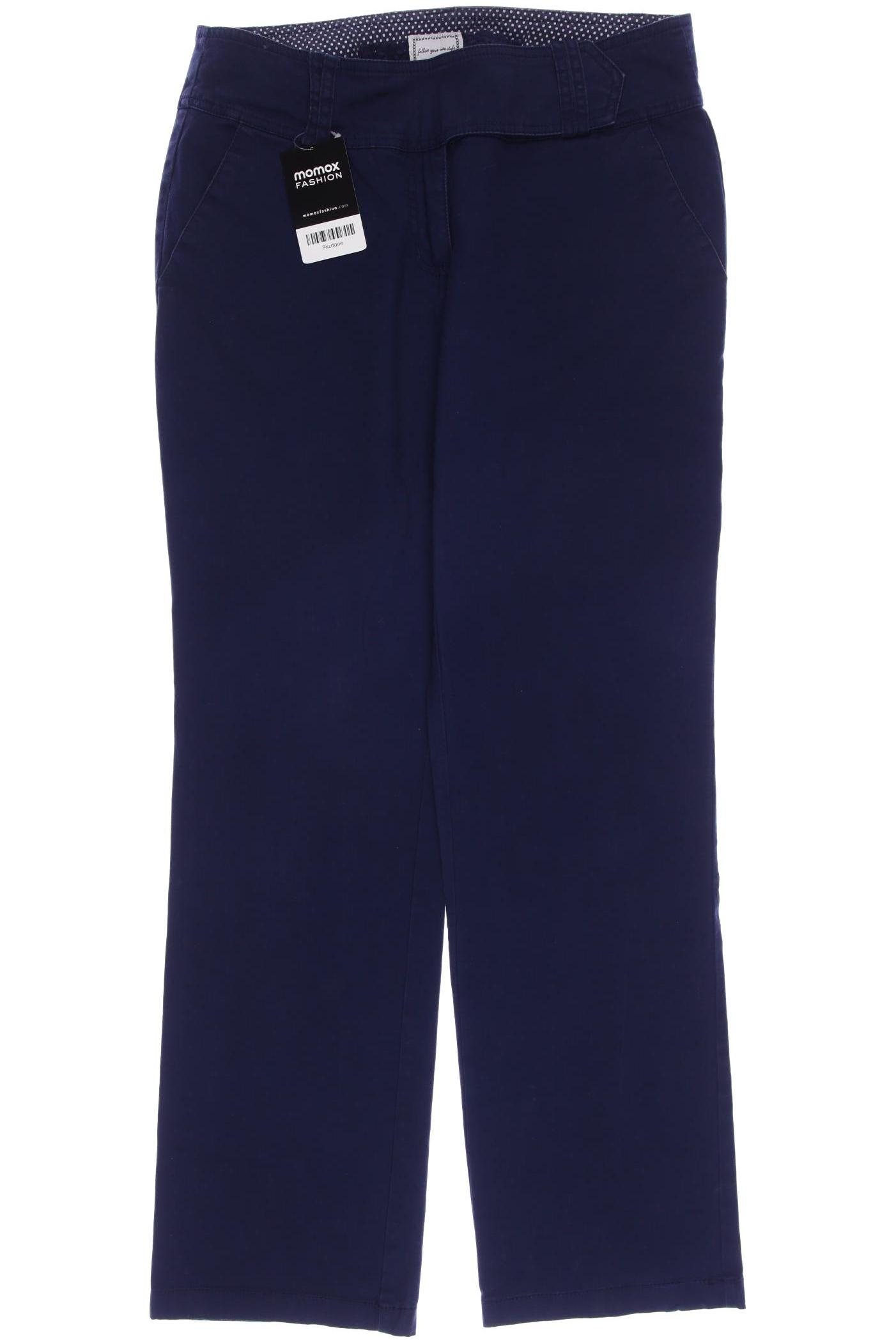 

Street One Damen Stoffhose, marineblau, Gr. 38