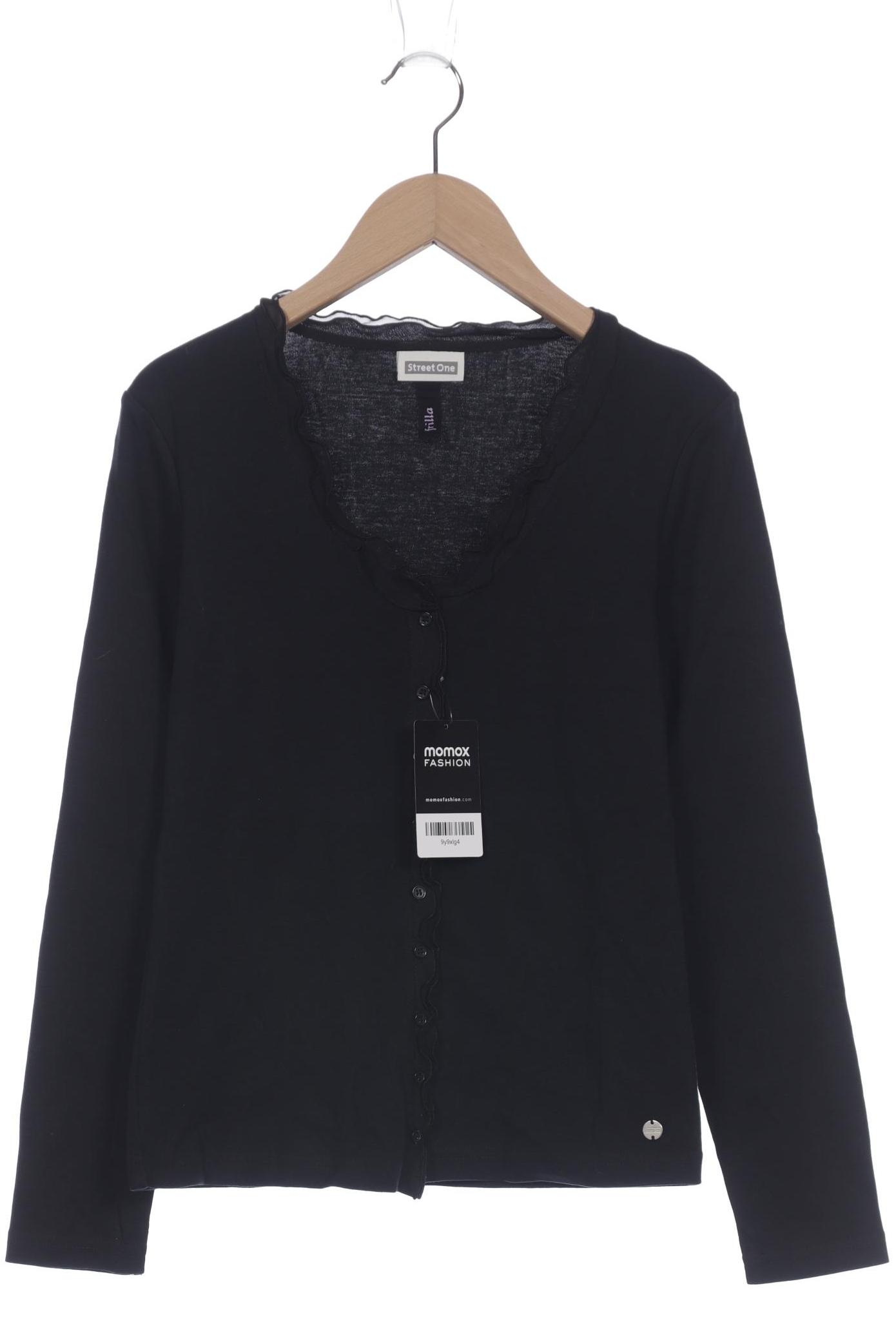 

Street One Damen Strickjacke, schwarz, Gr. 36