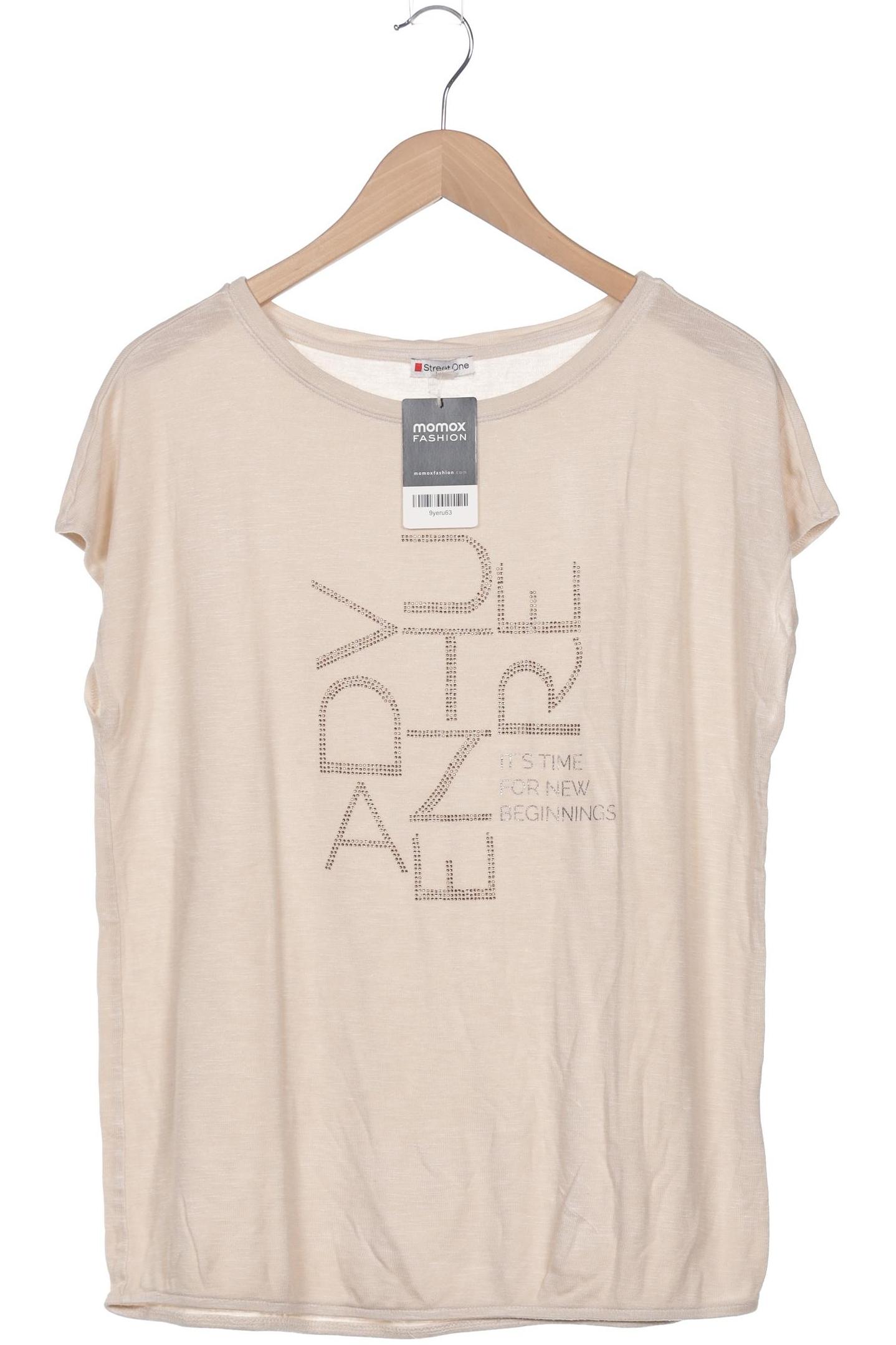 

Street One Damen T-Shirt, beige, Gr. 42