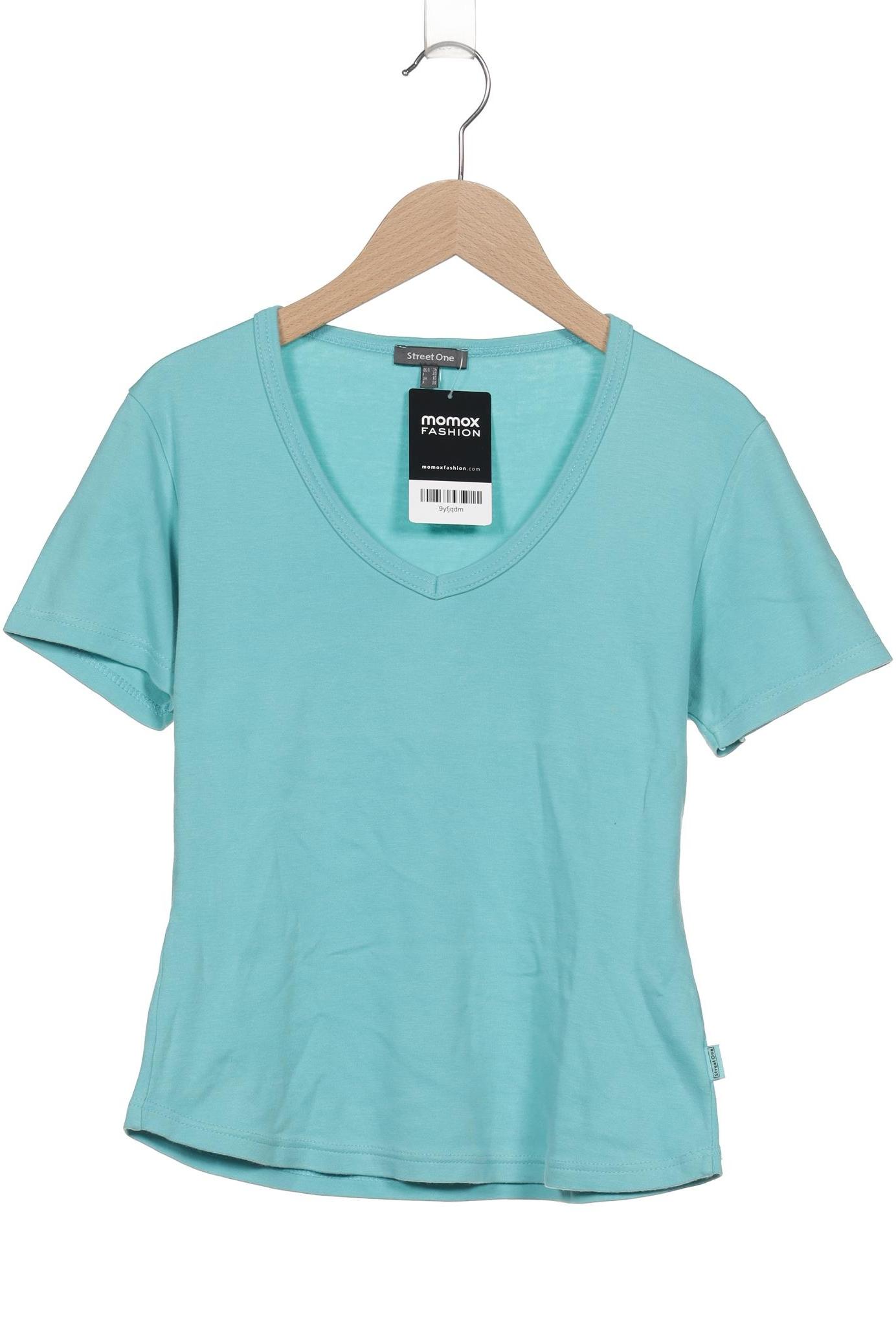 

Street One Damen T-Shirt, blau, Gr. 36