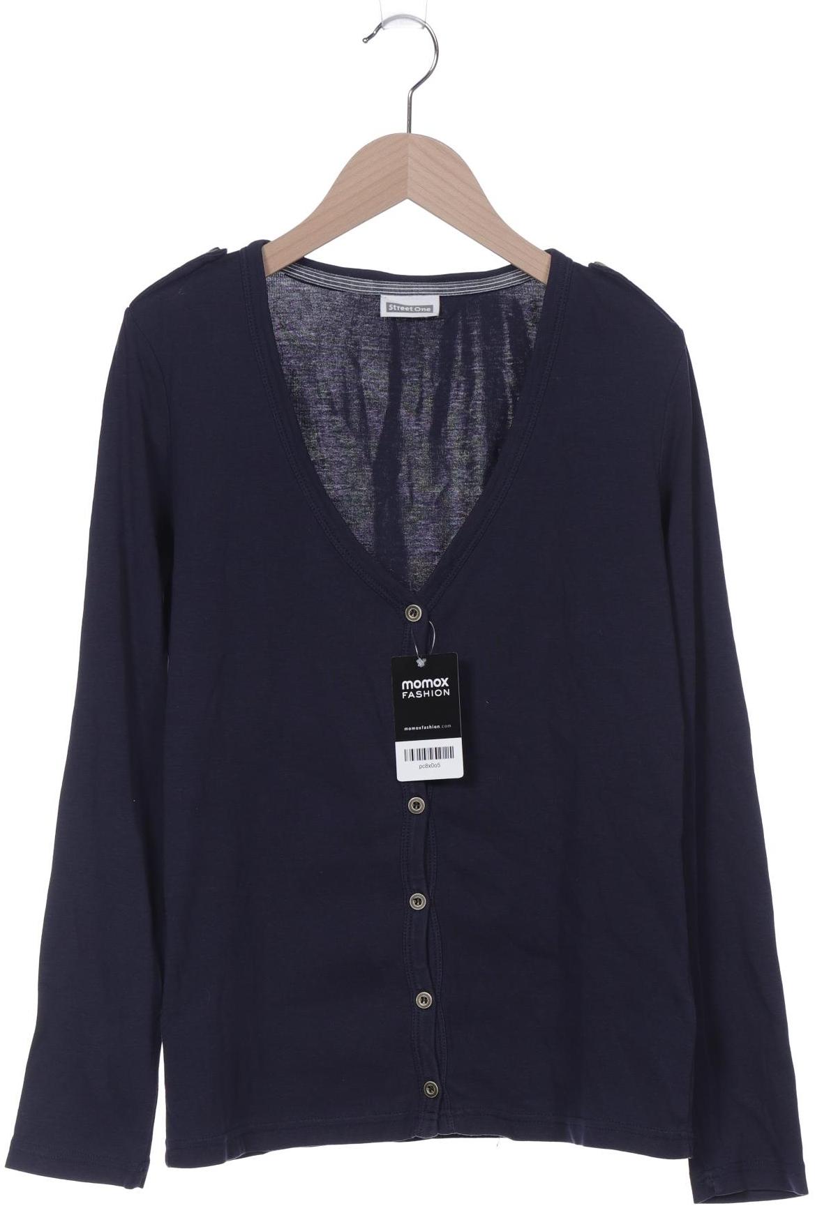 

Street One Damen Strickjacke, marineblau, Gr. 38