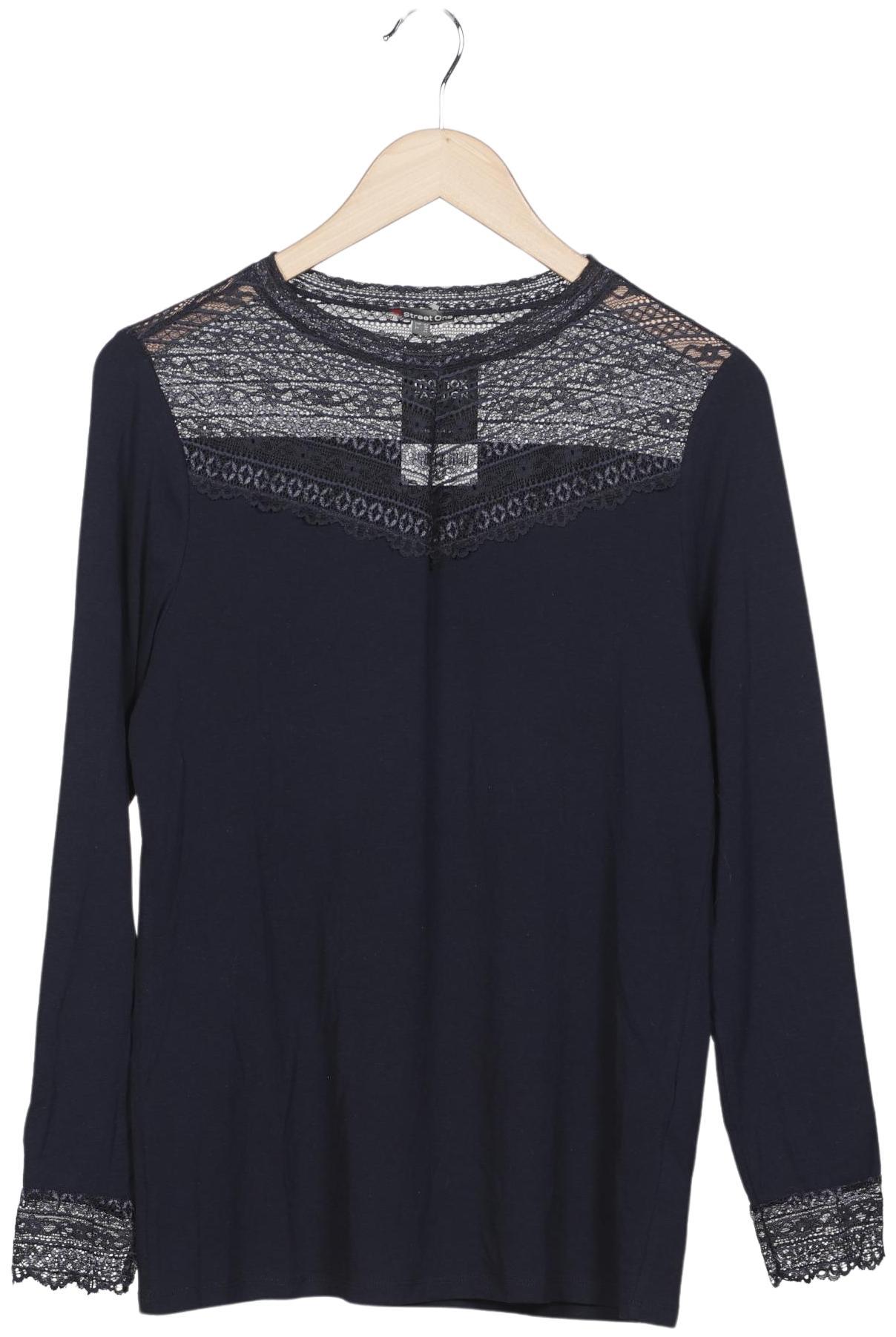 

Street One Damen Langarmshirt, marineblau, Gr. 42