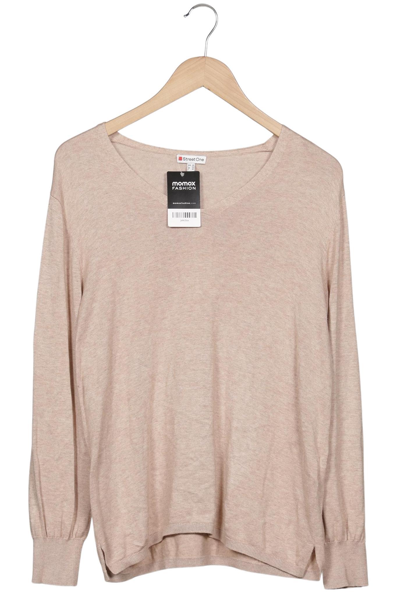 

Street One Damen Pullover, beige, Gr. 40