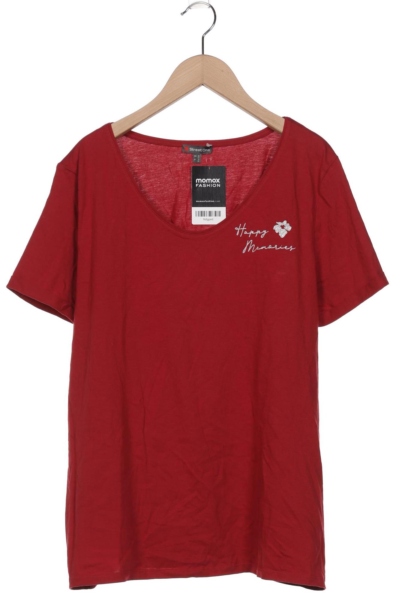 

Street One Damen T-Shirt, rot, Gr. 42
