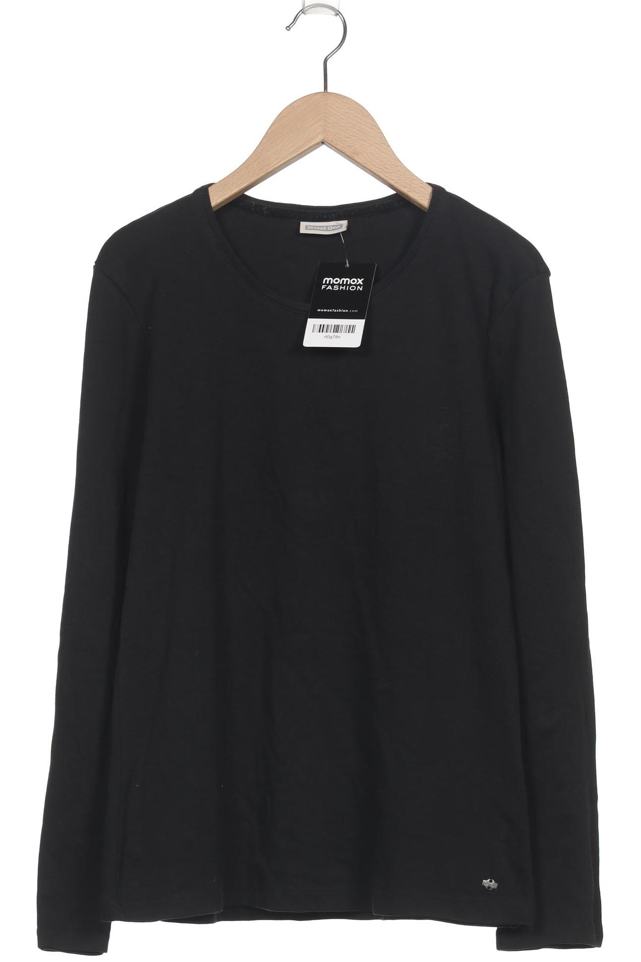 

Street One Damen Langarmshirt, schwarz, Gr. 42