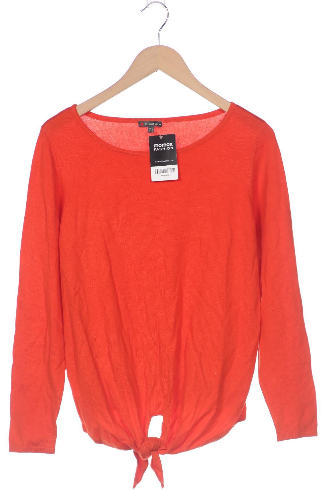 

Street One Damen Pullover, orange, Gr. 38