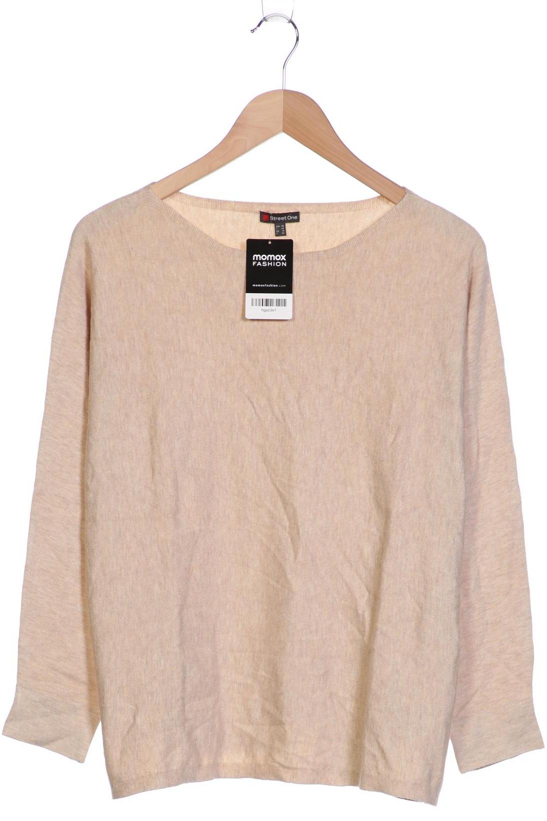 

Street One Damen Pullover, beige, Gr. 42