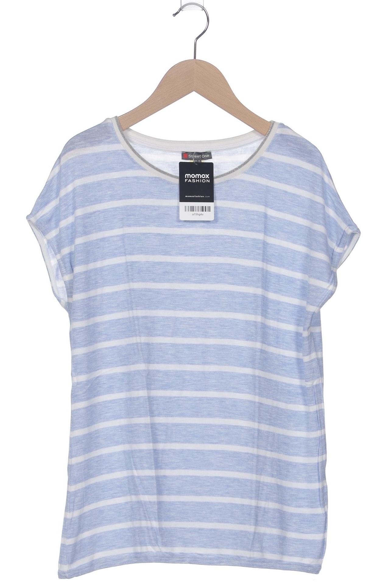 

Street One Damen T-Shirt, blau, Gr. 36