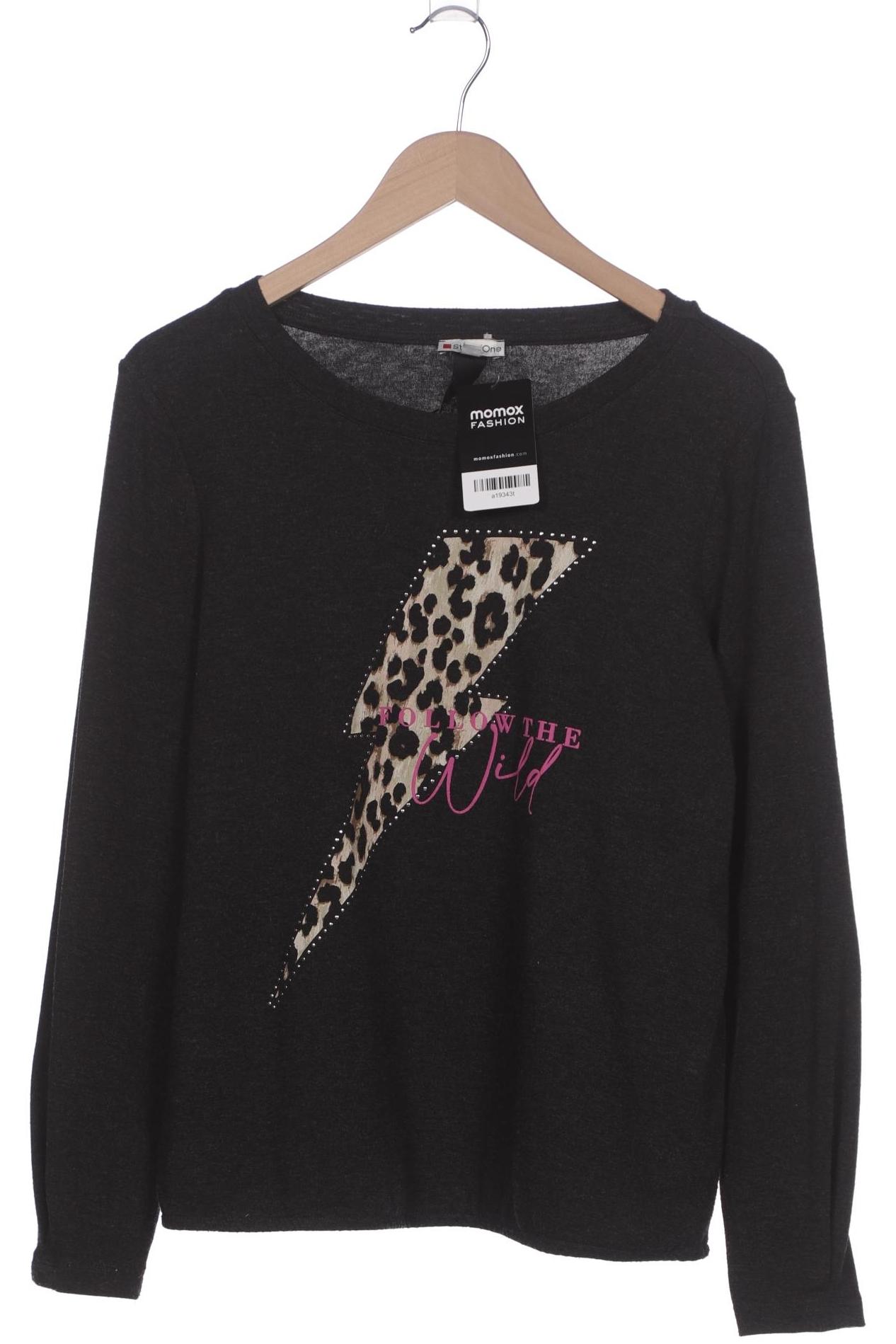 

Street One Damen Langarmshirt, schwarz, Gr. 40