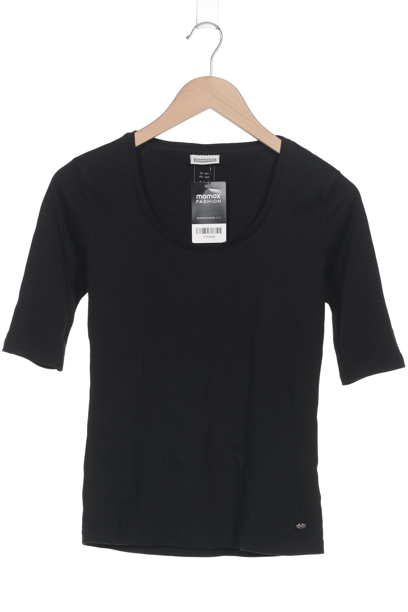 

Street One Damen T-Shirt, schwarz, Gr. 36