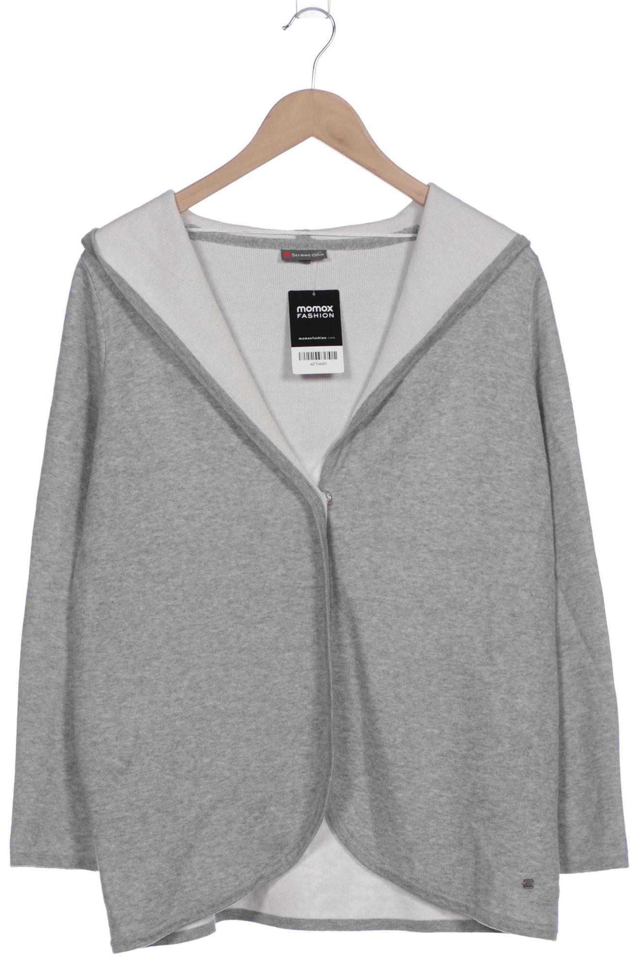 

Street One Damen Strickjacke, grau, Gr. 36