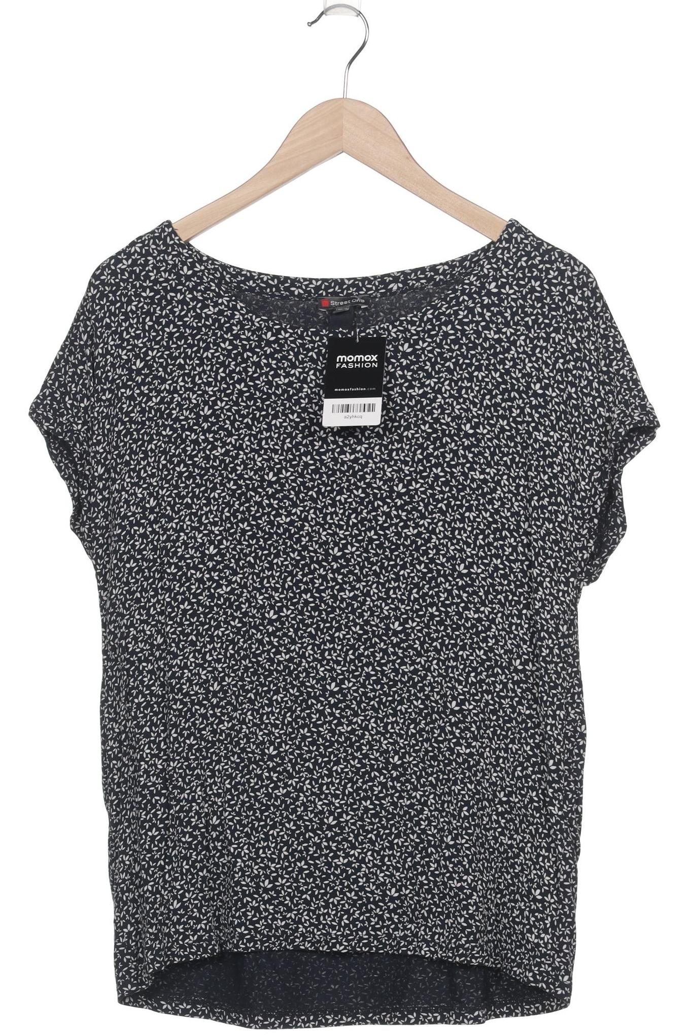 

Street One Damen T-Shirt, marineblau, Gr. 40