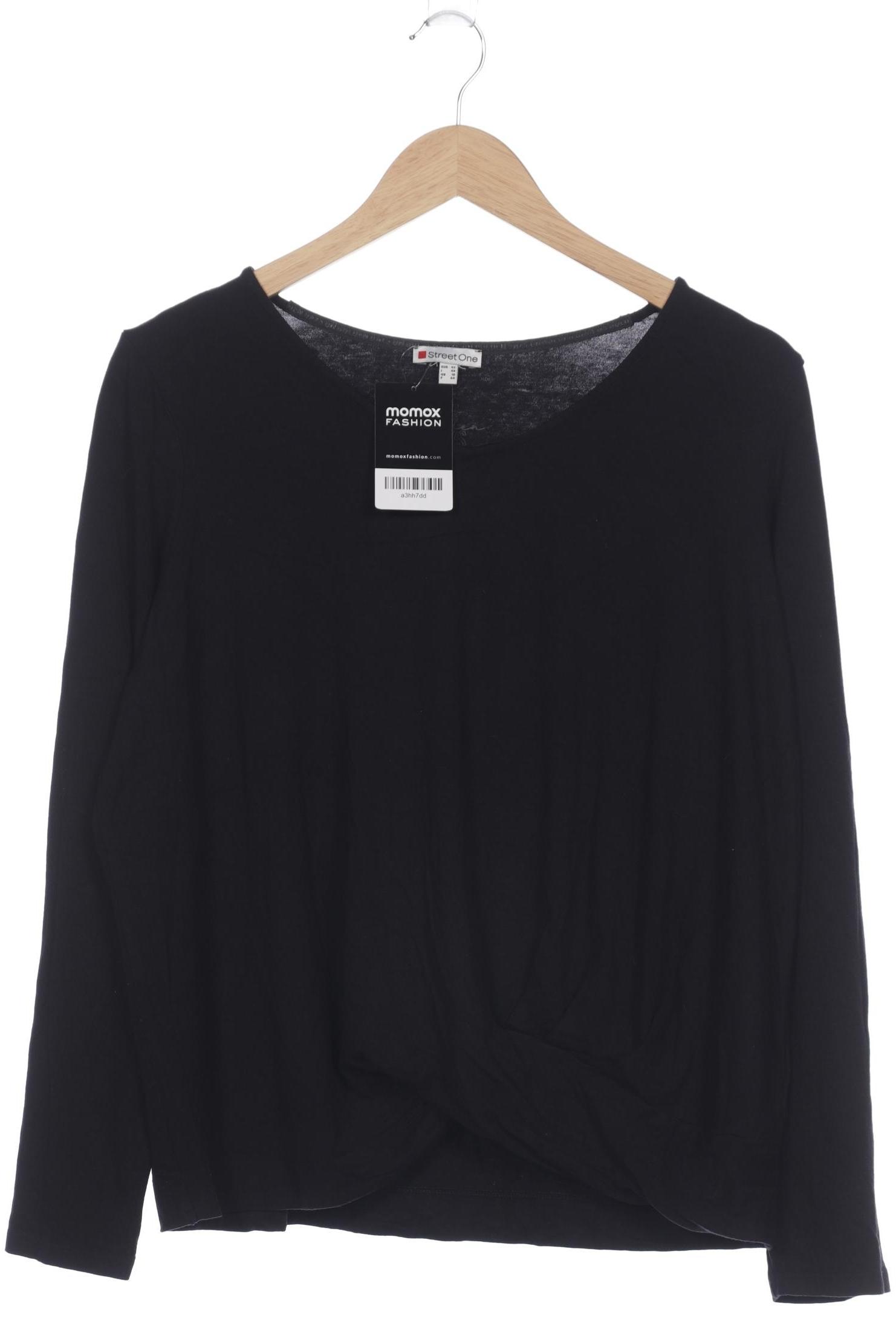 

Street One Damen Langarmshirt, schwarz, Gr. 42