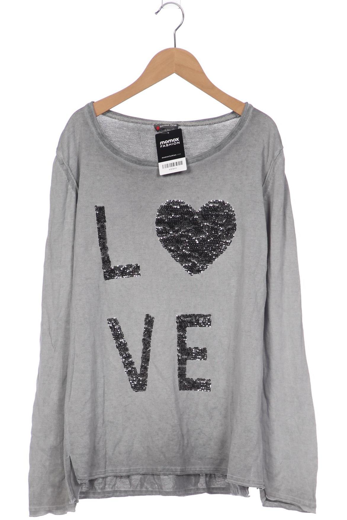 

Street One Damen Pullover, grau, Gr. 40