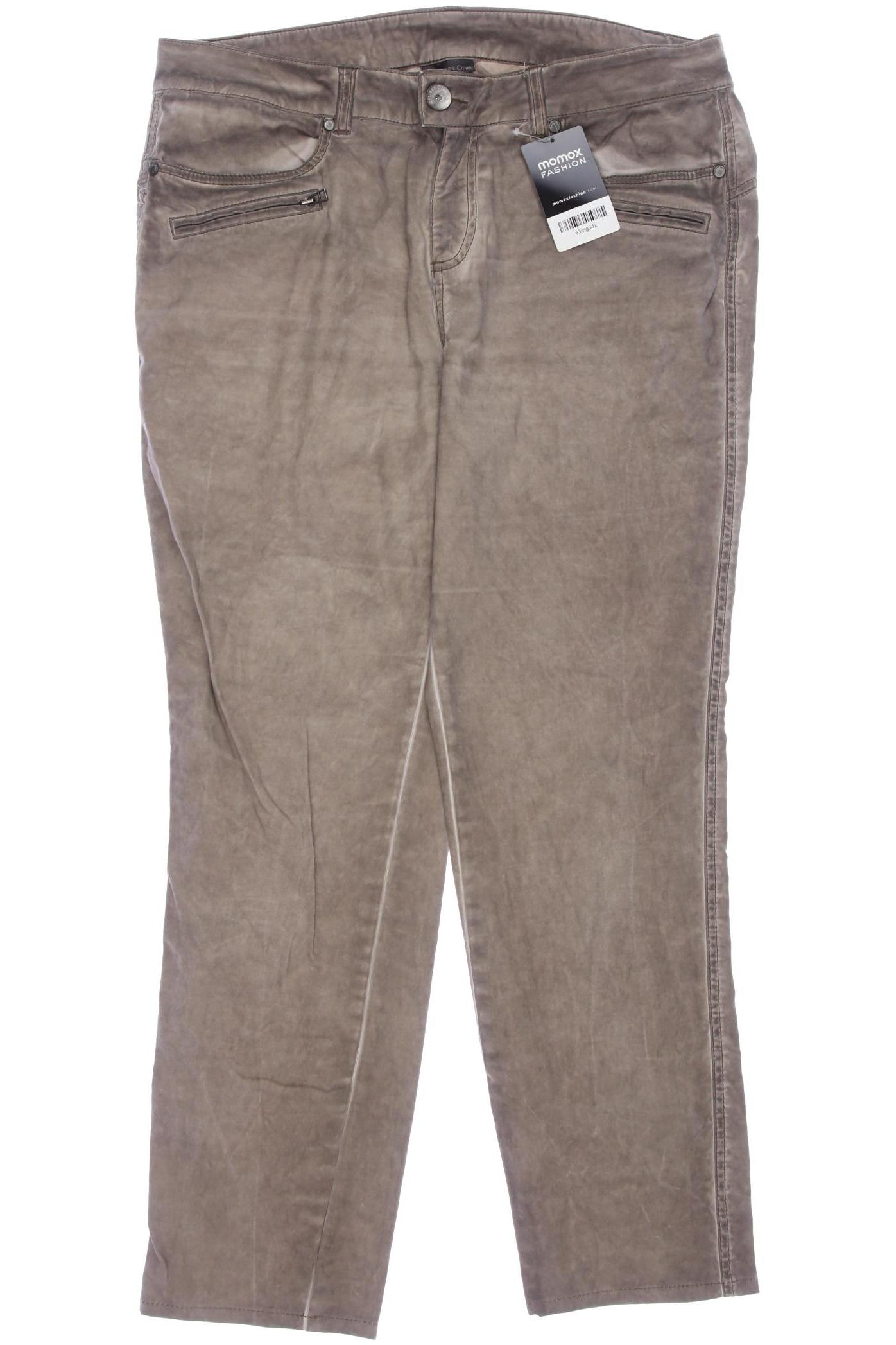 

Street One Damen Jeans, braun, Gr. 42