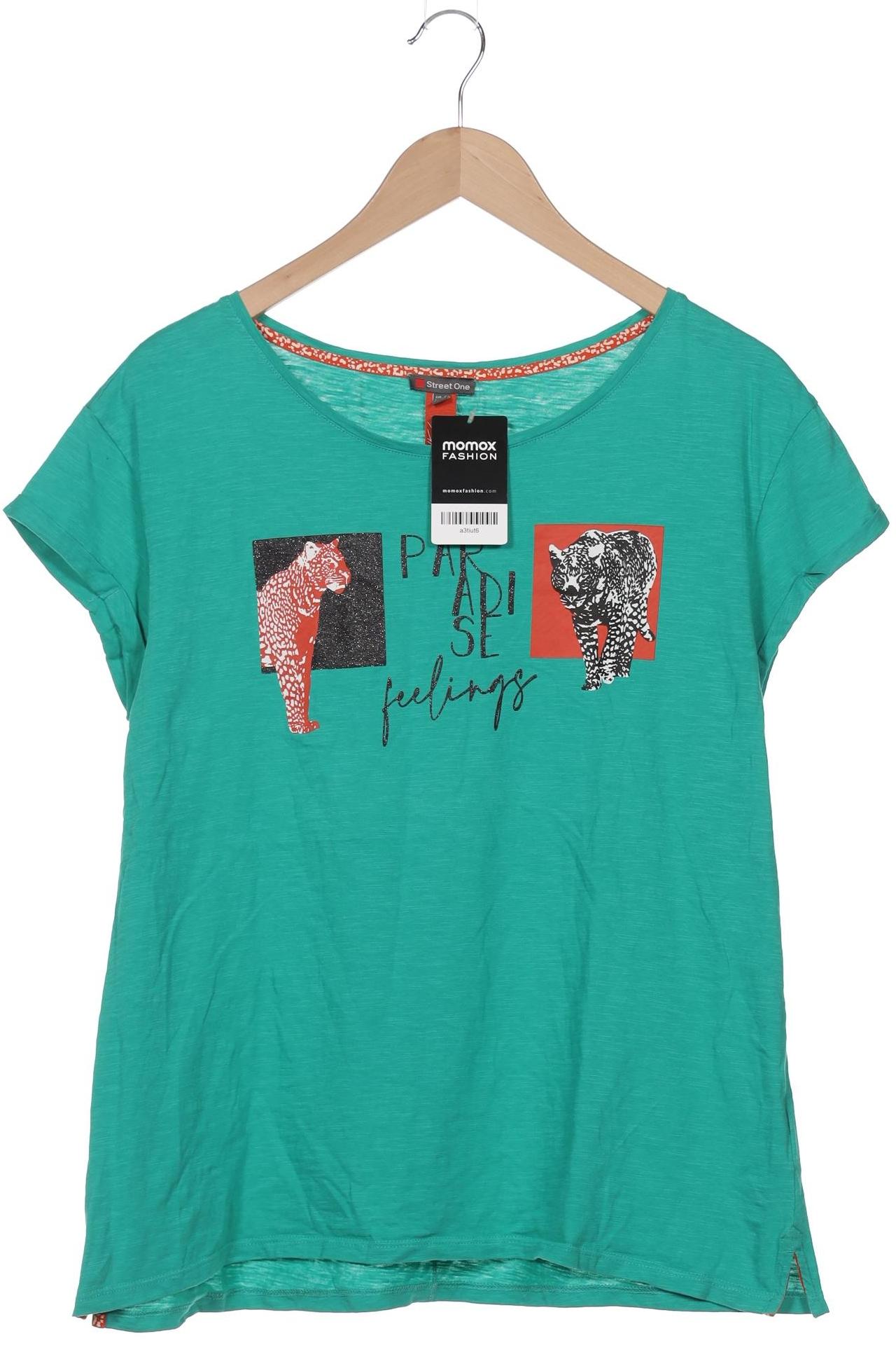 

Street One Damen T-Shirt, grün, Gr. 42