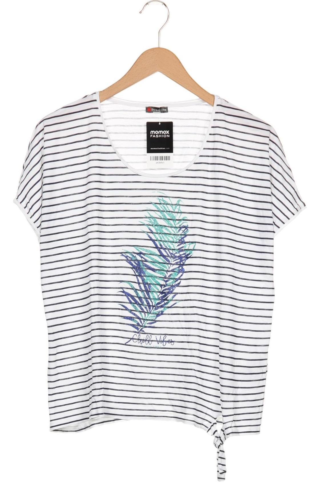 

Street One Damen T-Shirt, weiß, Gr. 44