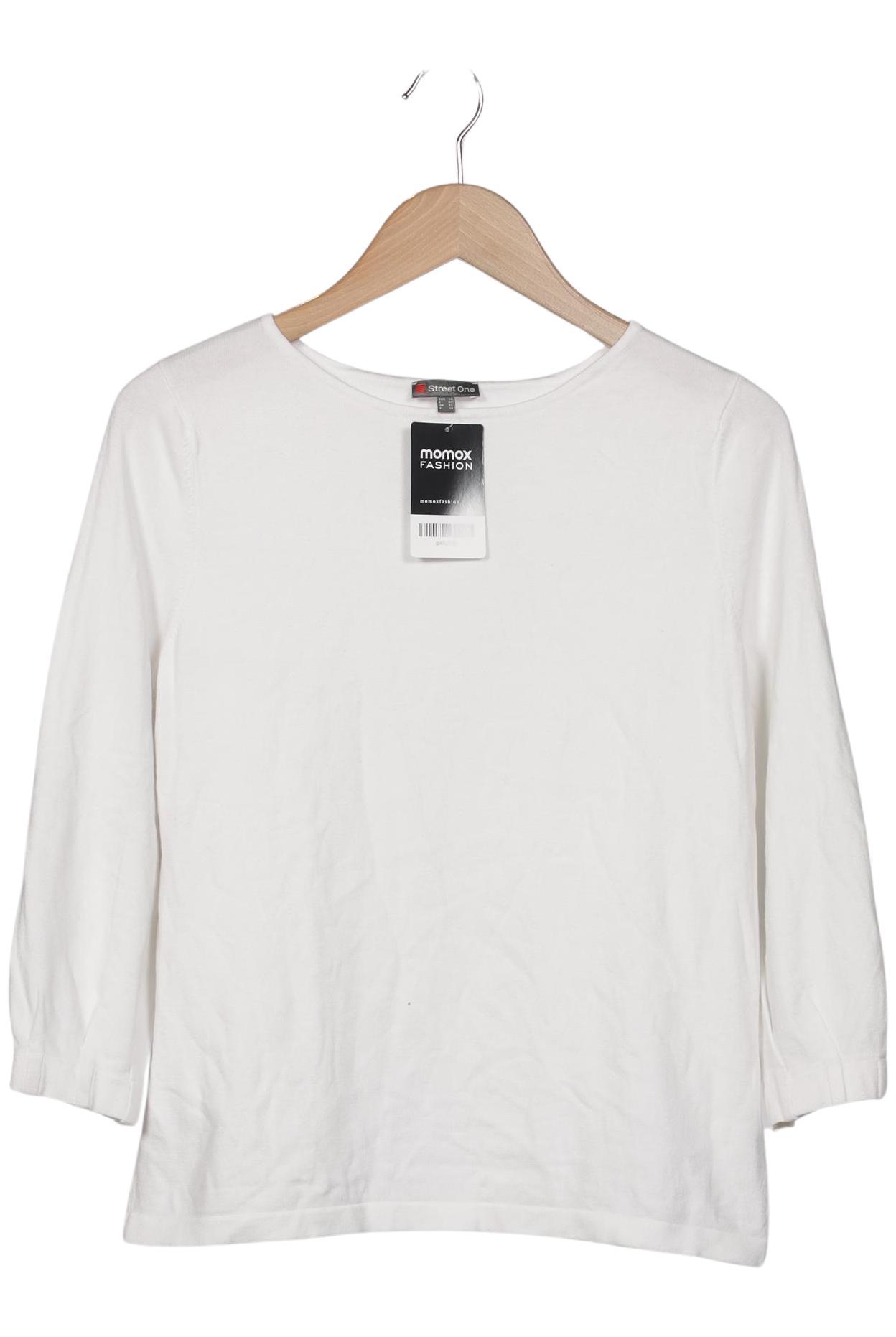 

Street One Damen Pullover, weiß, Gr. 36