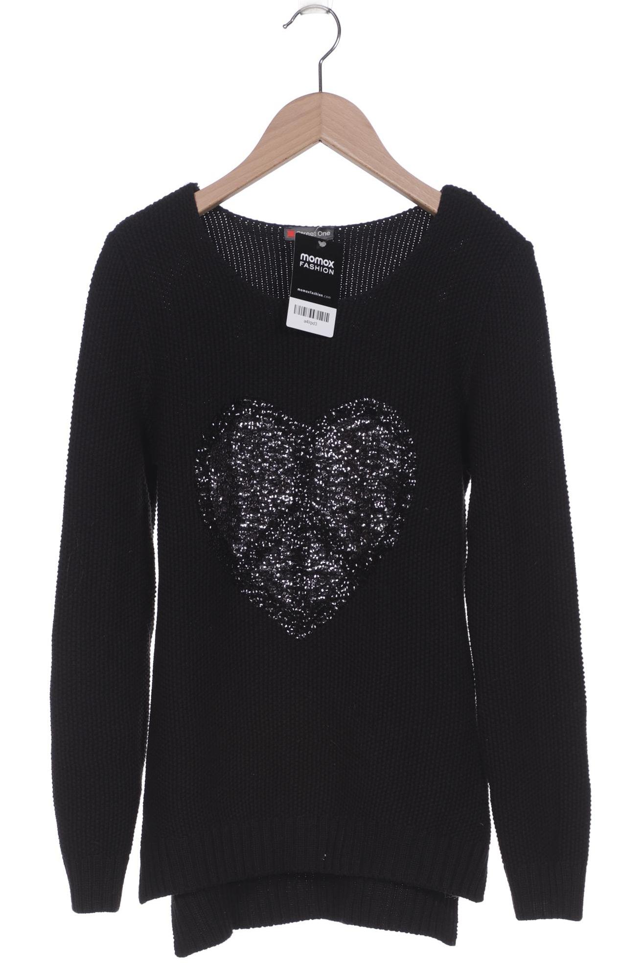 

Street One Damen Pullover, schwarz