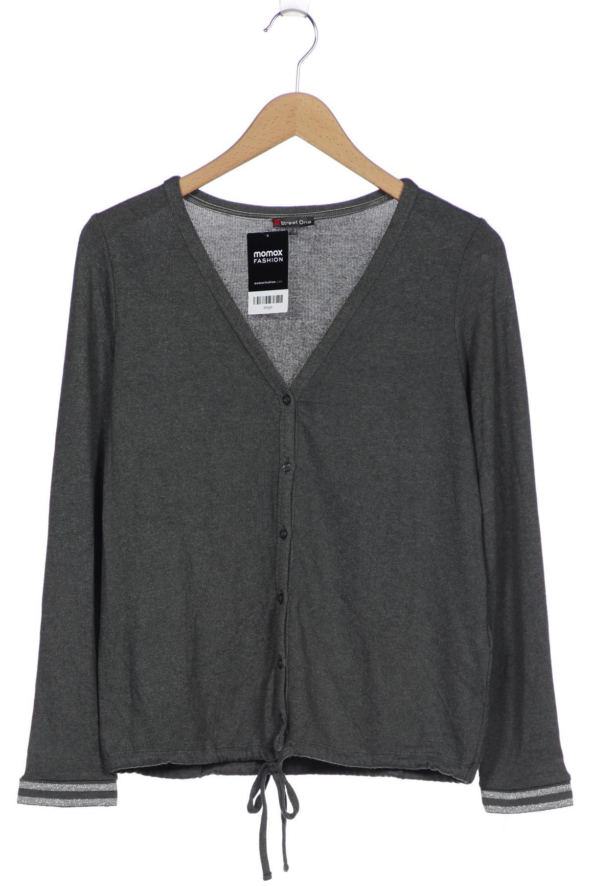 

Street One Damen Strickjacke, grün, Gr. 36