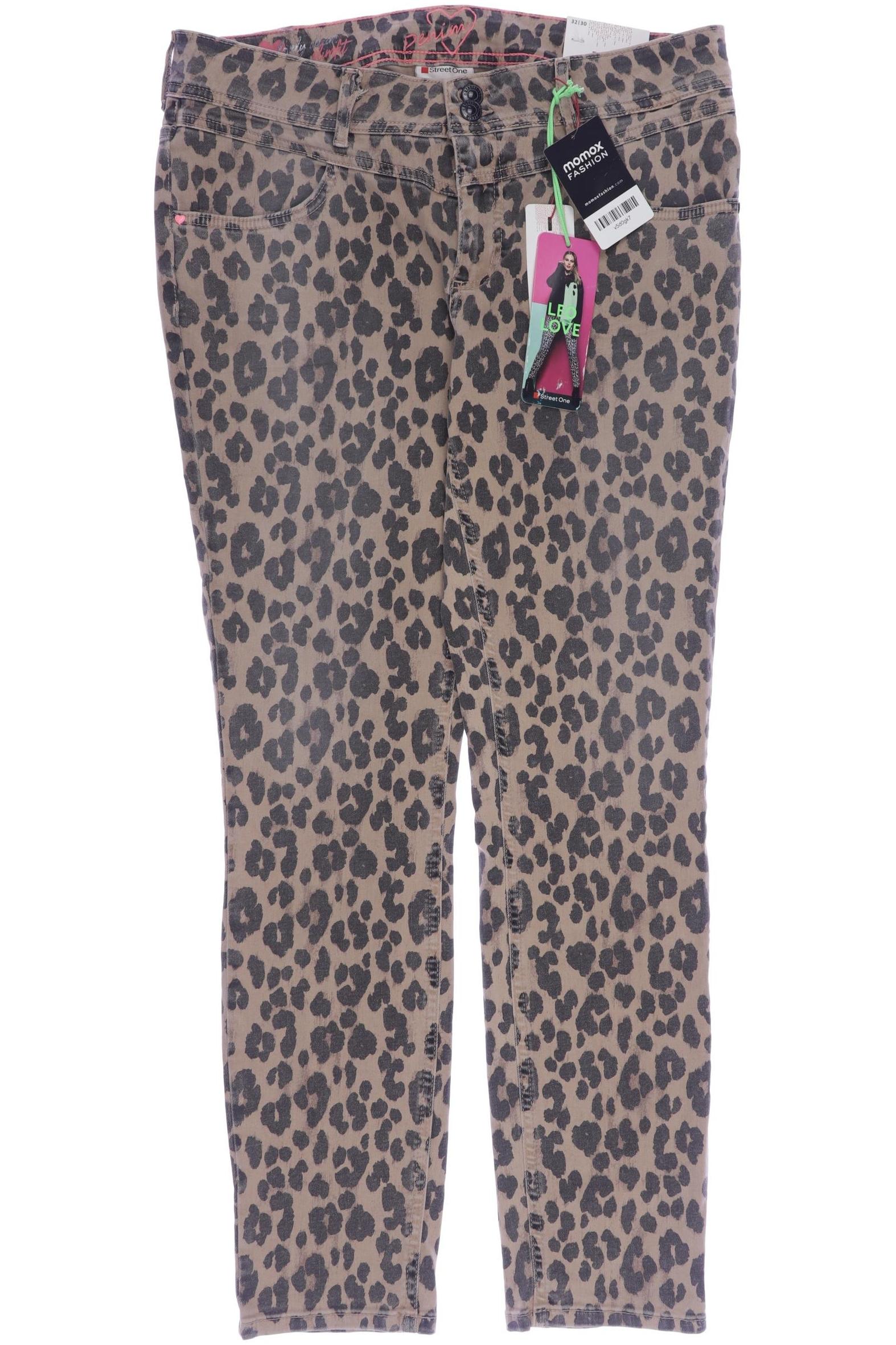 

Street One Damen Jeans, braun, Gr. 32
